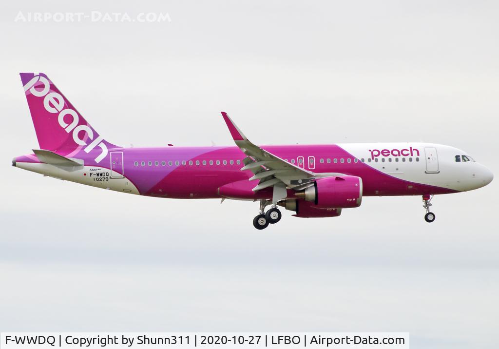 F-WWDQ, 2020 Airbus A320-251N C/N 10279, C/n 10279 - To be JA202P