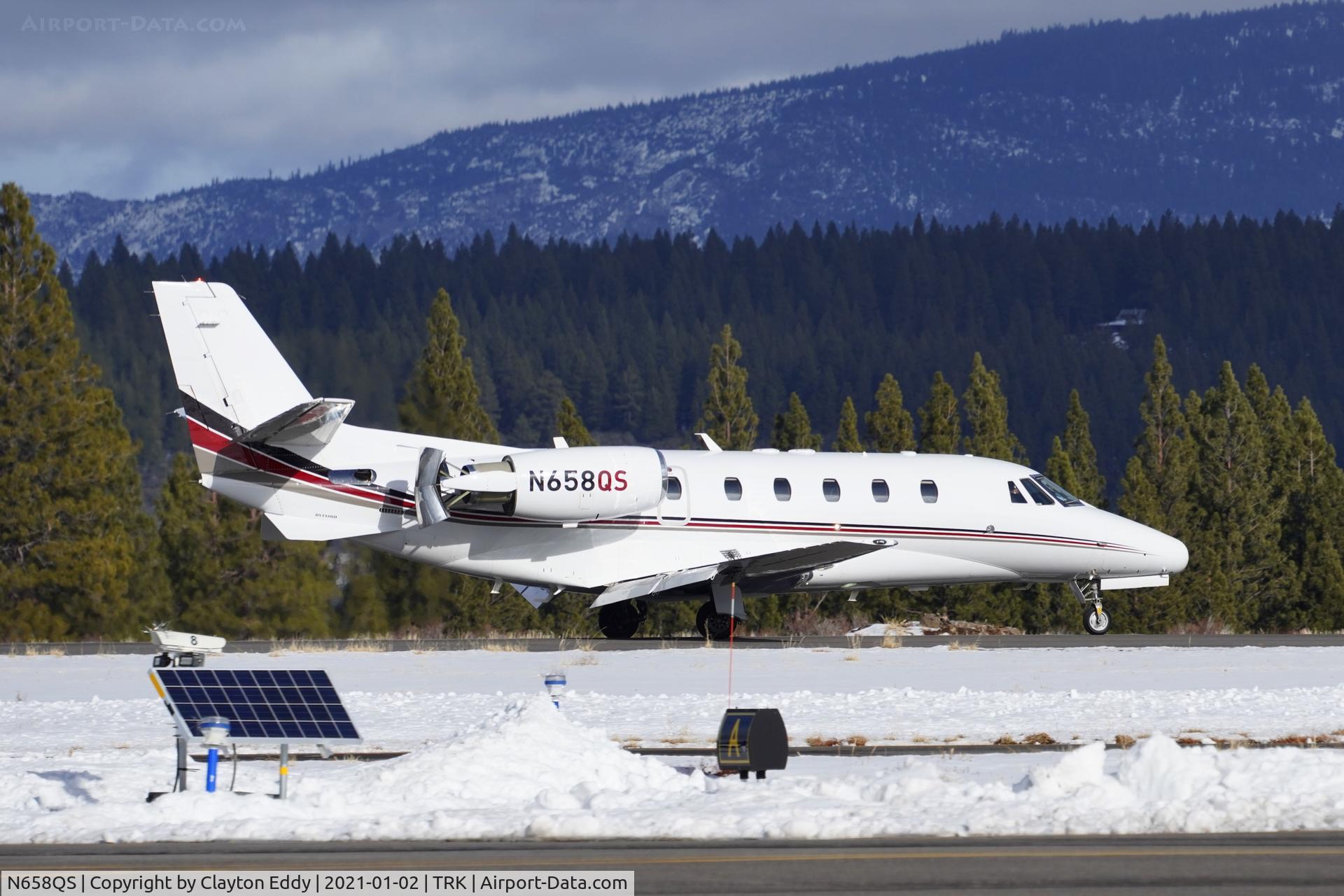 N658QS, 2006 Cessna 560XLS Citation Excel C/N 560-5665, Truckee Airport California 2021.