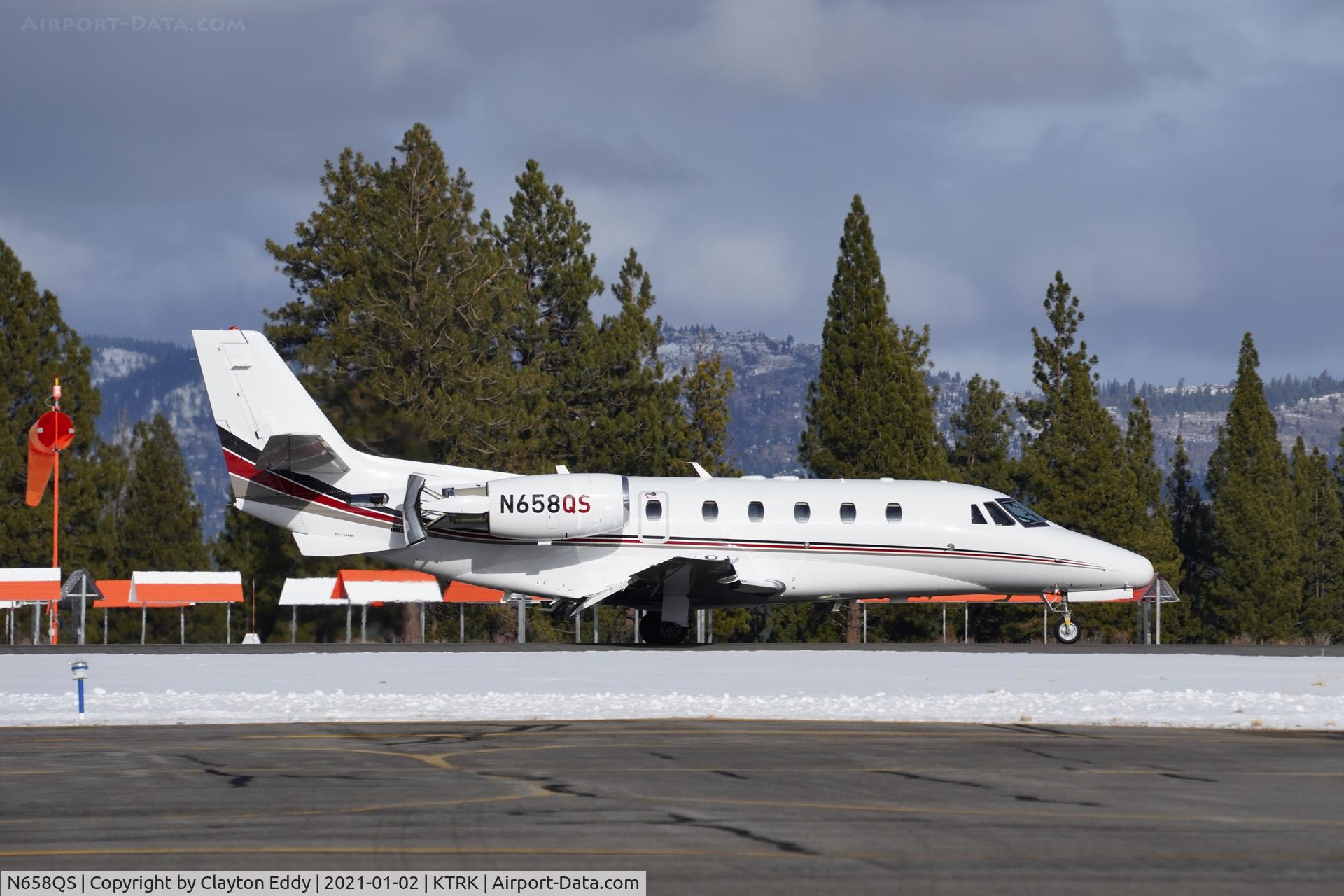 N658QS, 2006 Cessna 560XLS Citation Excel C/N 560-5665, Truckee Airport California 2021.