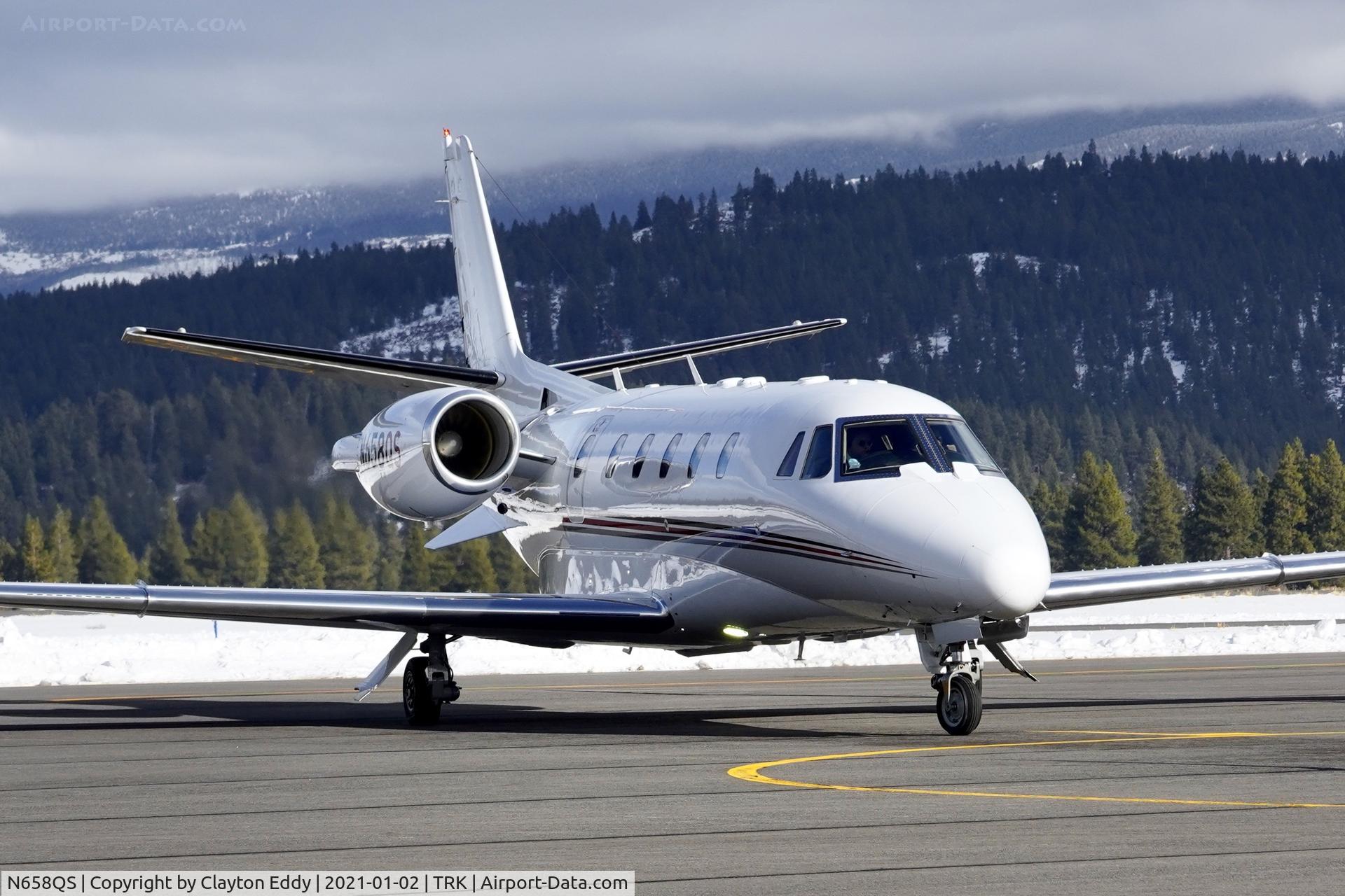 N658QS, 2006 Cessna 560XLS Citation Excel C/N 560-5665, Truckee Airport California 2021.