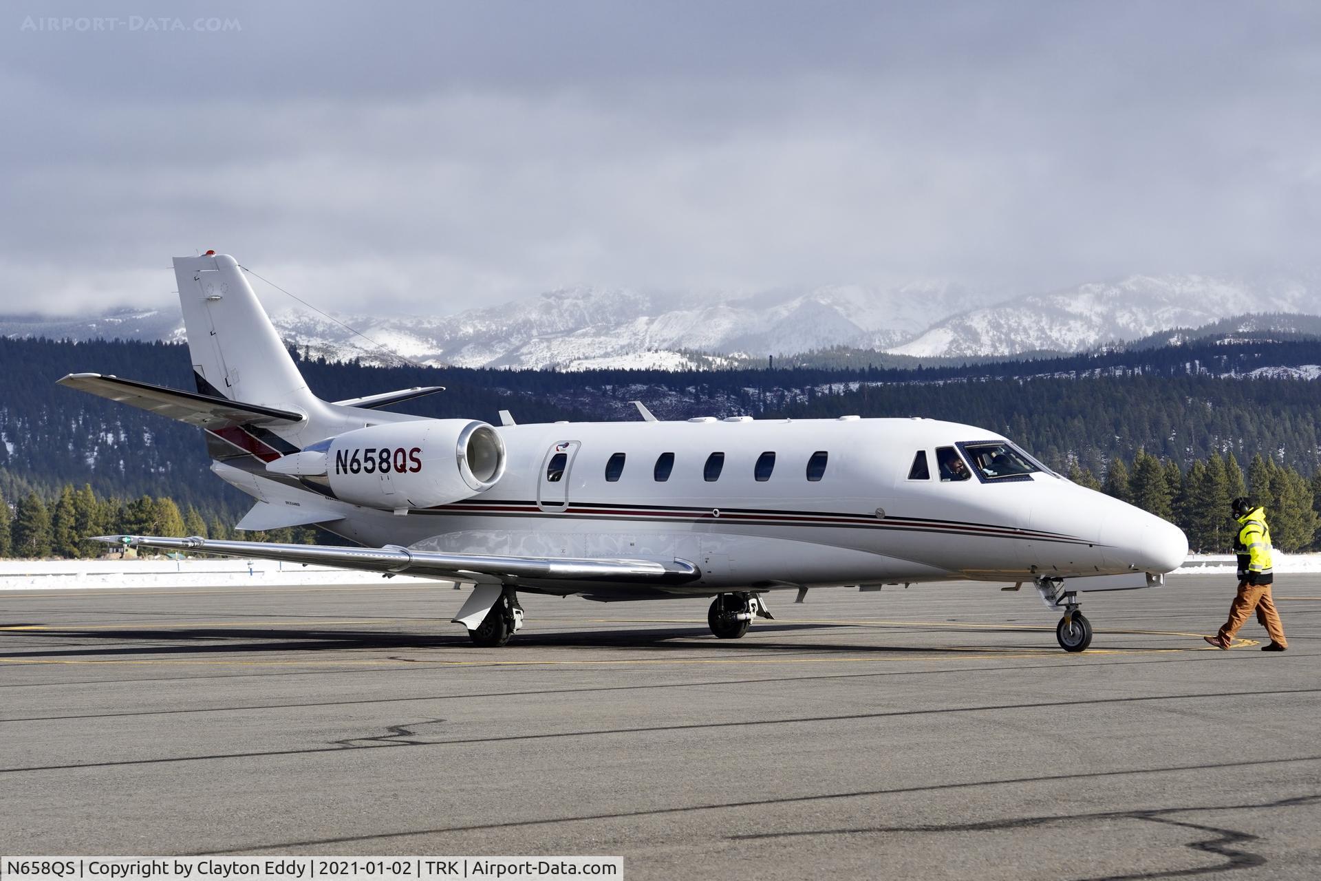 N658QS, 2006 Cessna 560XLS Citation Excel C/N 560-5665, Truckee Airport California 2021.
