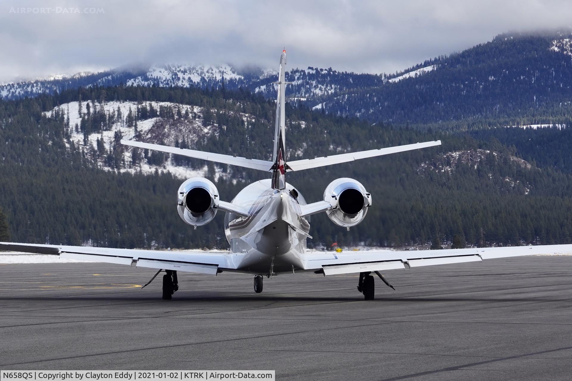 N658QS, 2006 Cessna 560XLS Citation Excel C/N 560-5665, Truckee Airport California 2021.