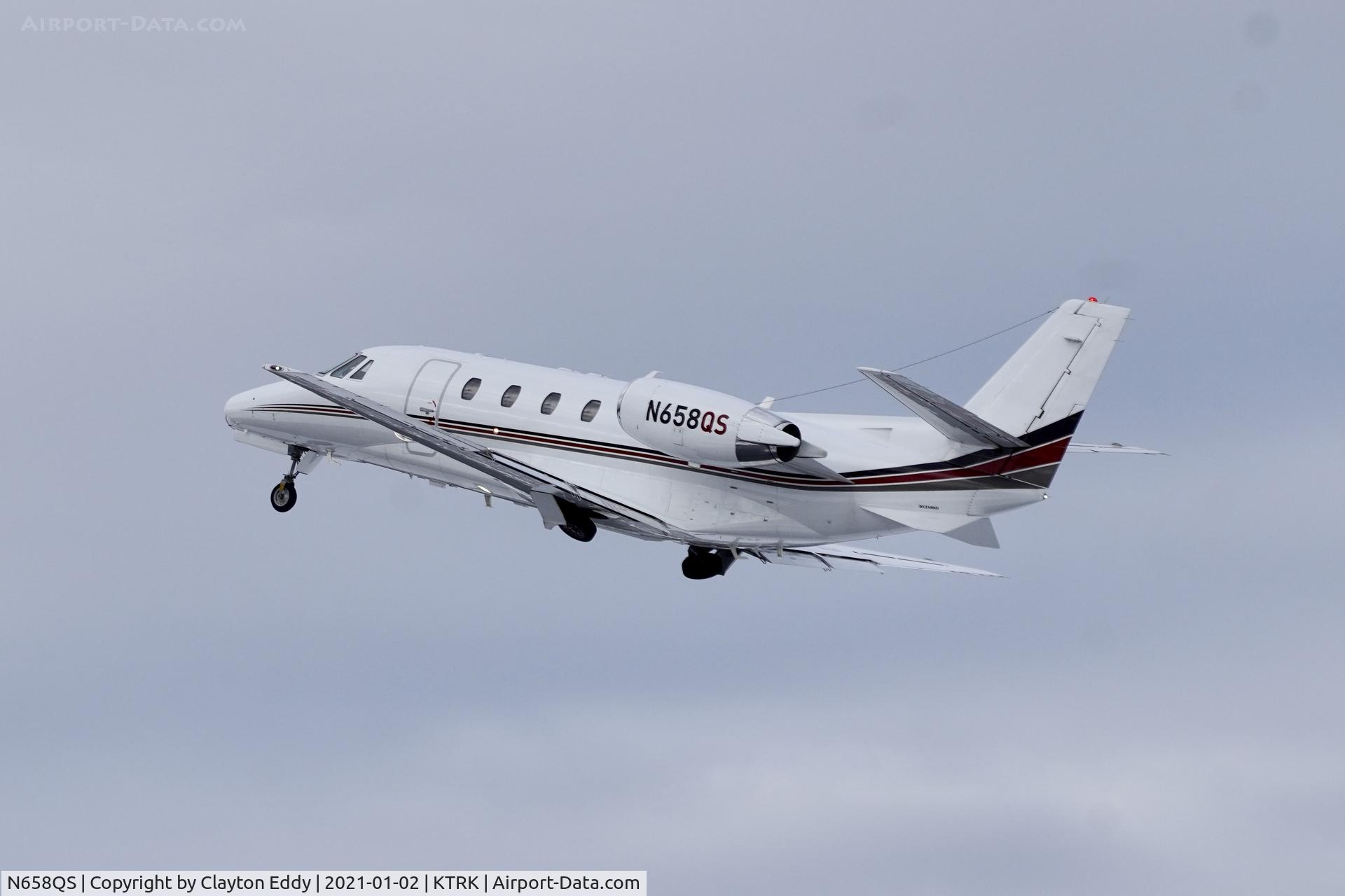 N658QS, 2006 Cessna 560XLS Citation Excel C/N 560-5665, Truckee Airport California 2021.