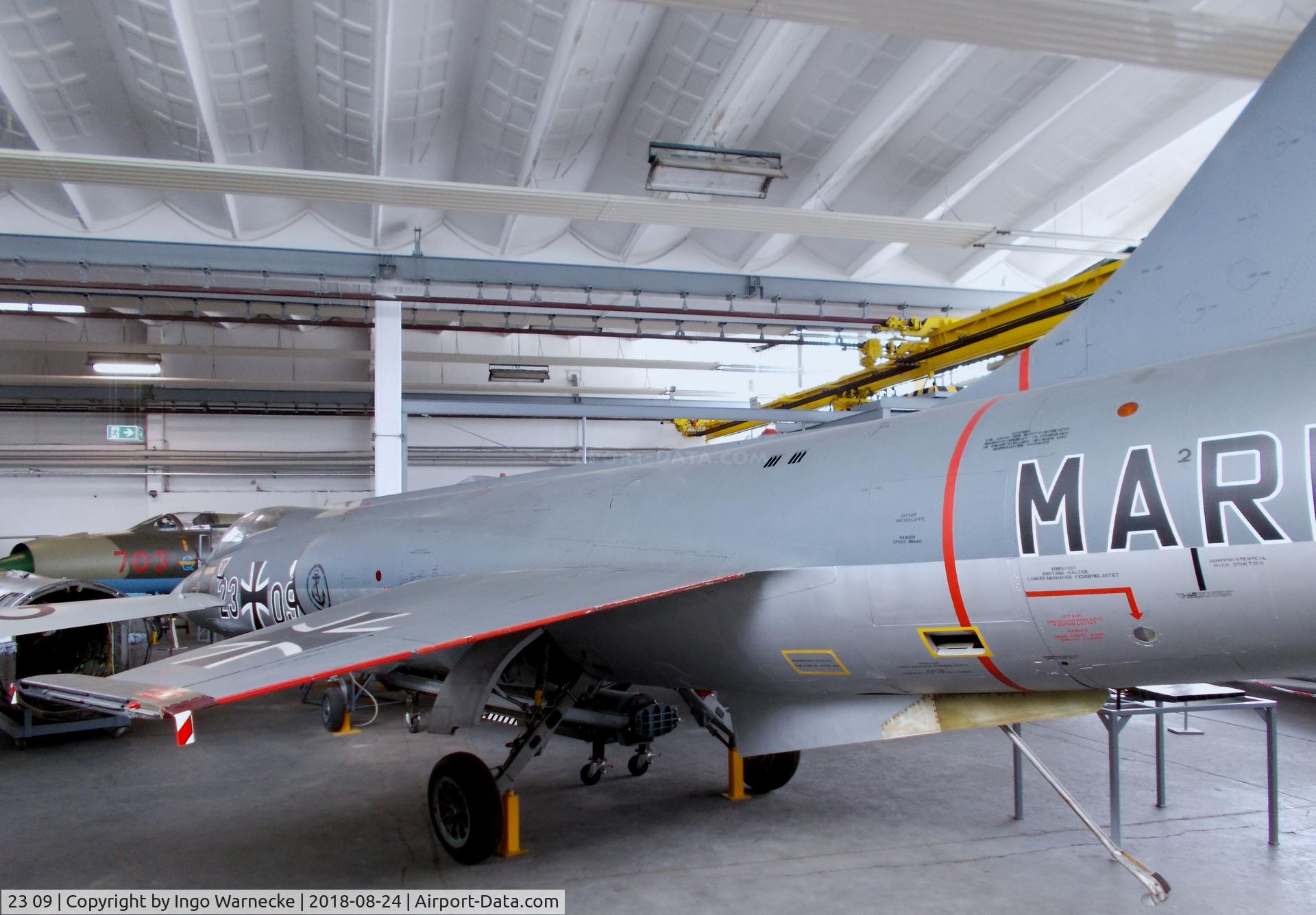 23 09, Lockheed F-104G Starfighter C/N 683-7192, Lockheed RF-104G Starfighter at the Museum für Luftfahrt u. Technik, Wernigerode