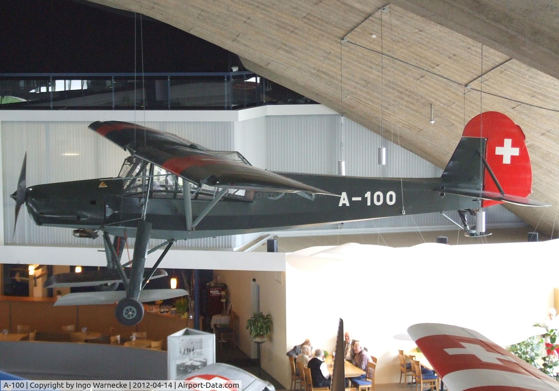 A-100, Fieseler Fi-156C-3 Storch C/N 1685, Fieseler Fi 156C-3 Storch at the Flieger-Flab-Museum, Dübendorf