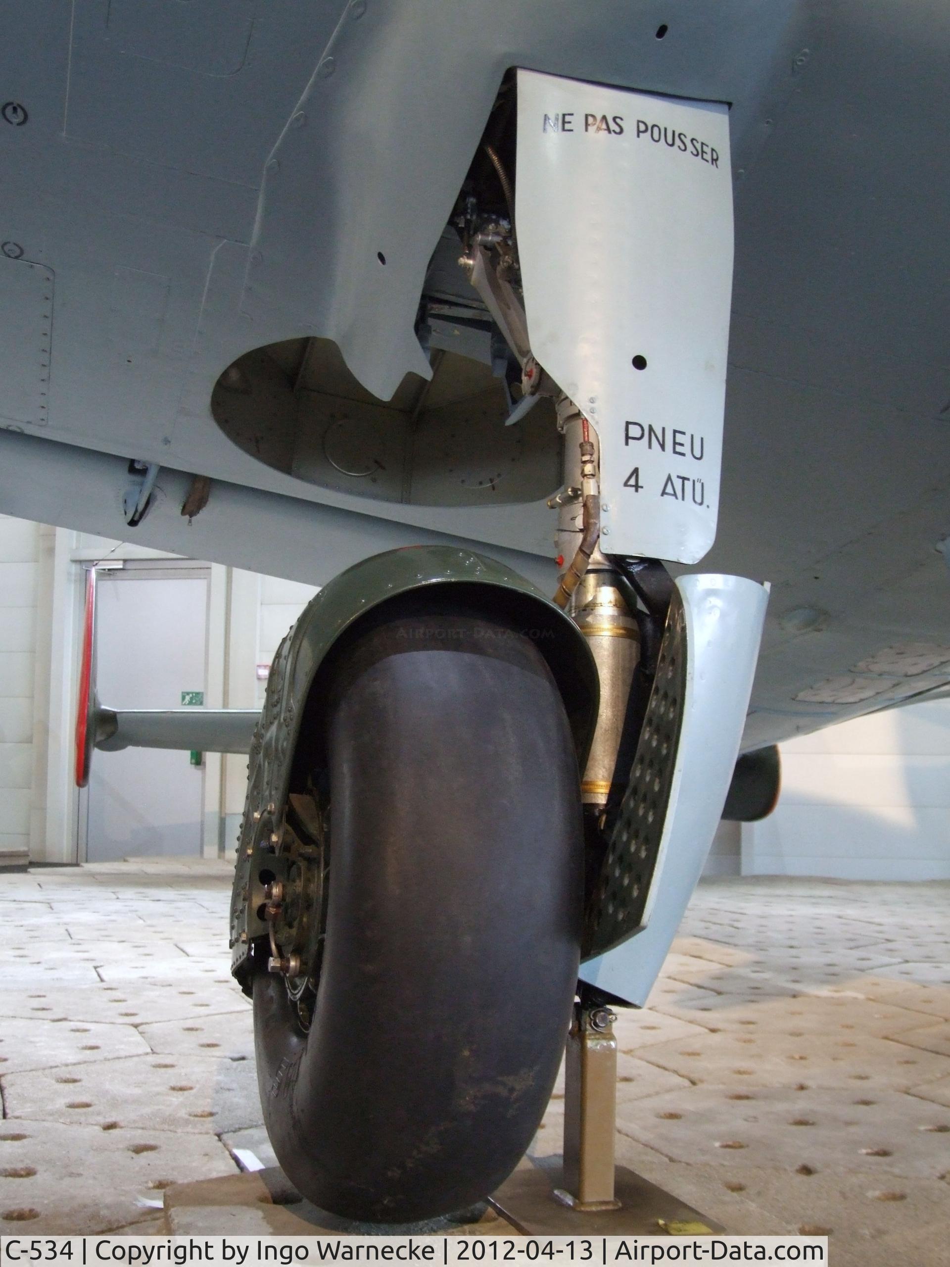 C-534, EKW C-3603-1 C/N 314, Eidgenössische Konstruktionswerkstätten (EFW) C-3603 at the Flieger-Flab-Museum, Dübendorf