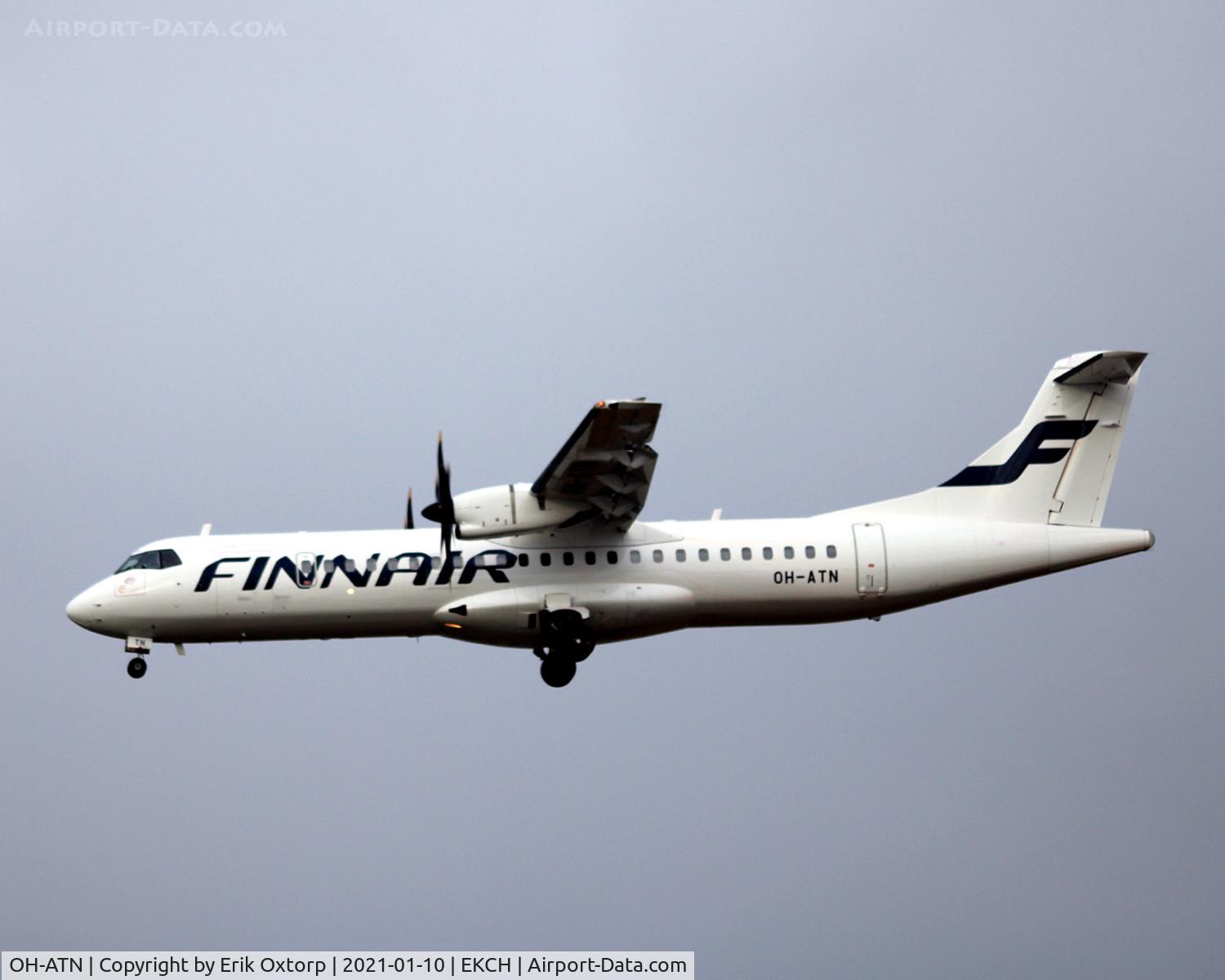 OH-ATN, 2011 ATR 72-500 C/N 959, OH-ATN landing rw 22L