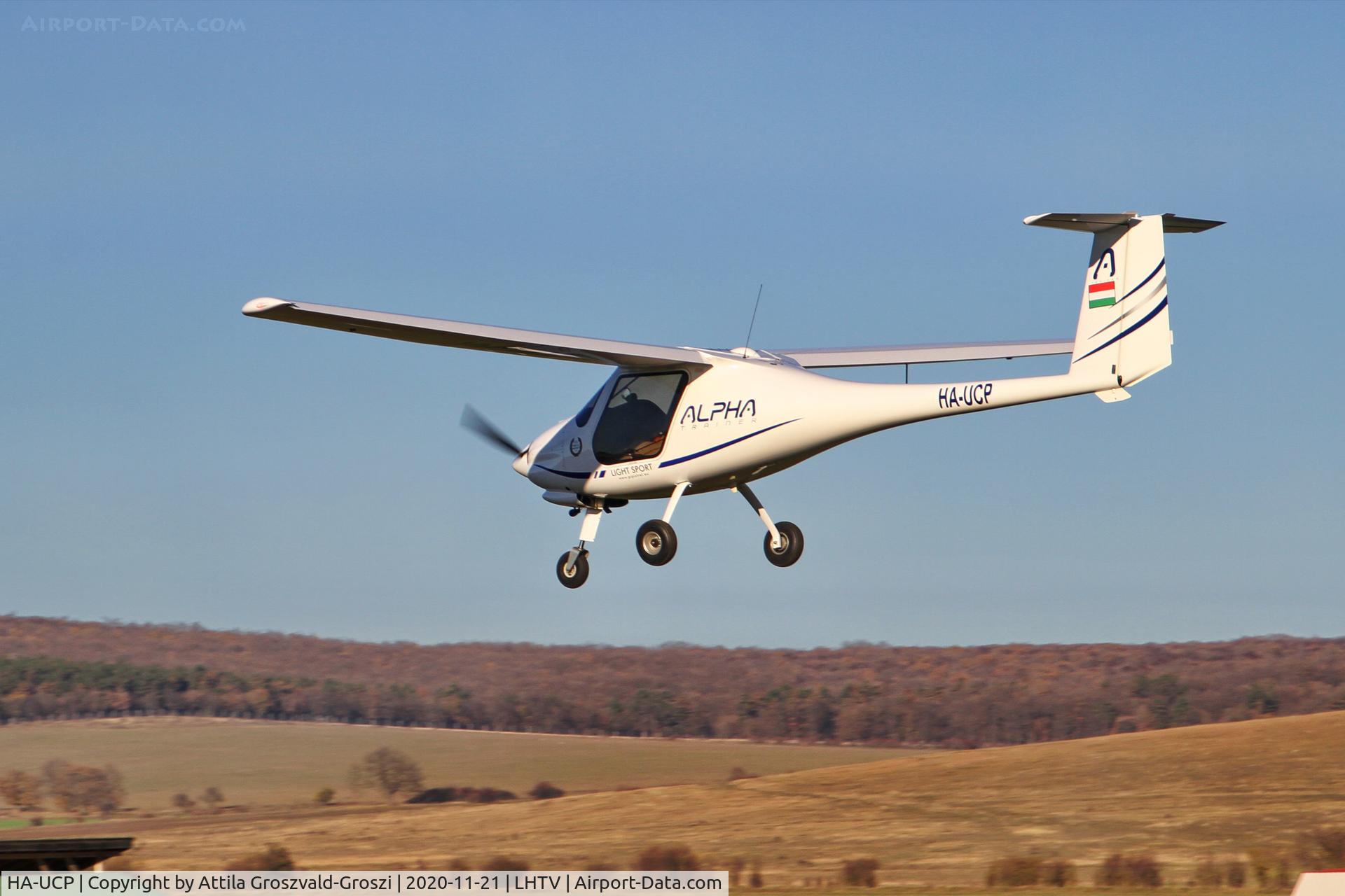 HA-UCP, 2015 Pipistrel Alpha Trainer C/N 728 AT 912, LHTV - Tótvázsony-Kövesgyürpuszta Airfield, Hungary