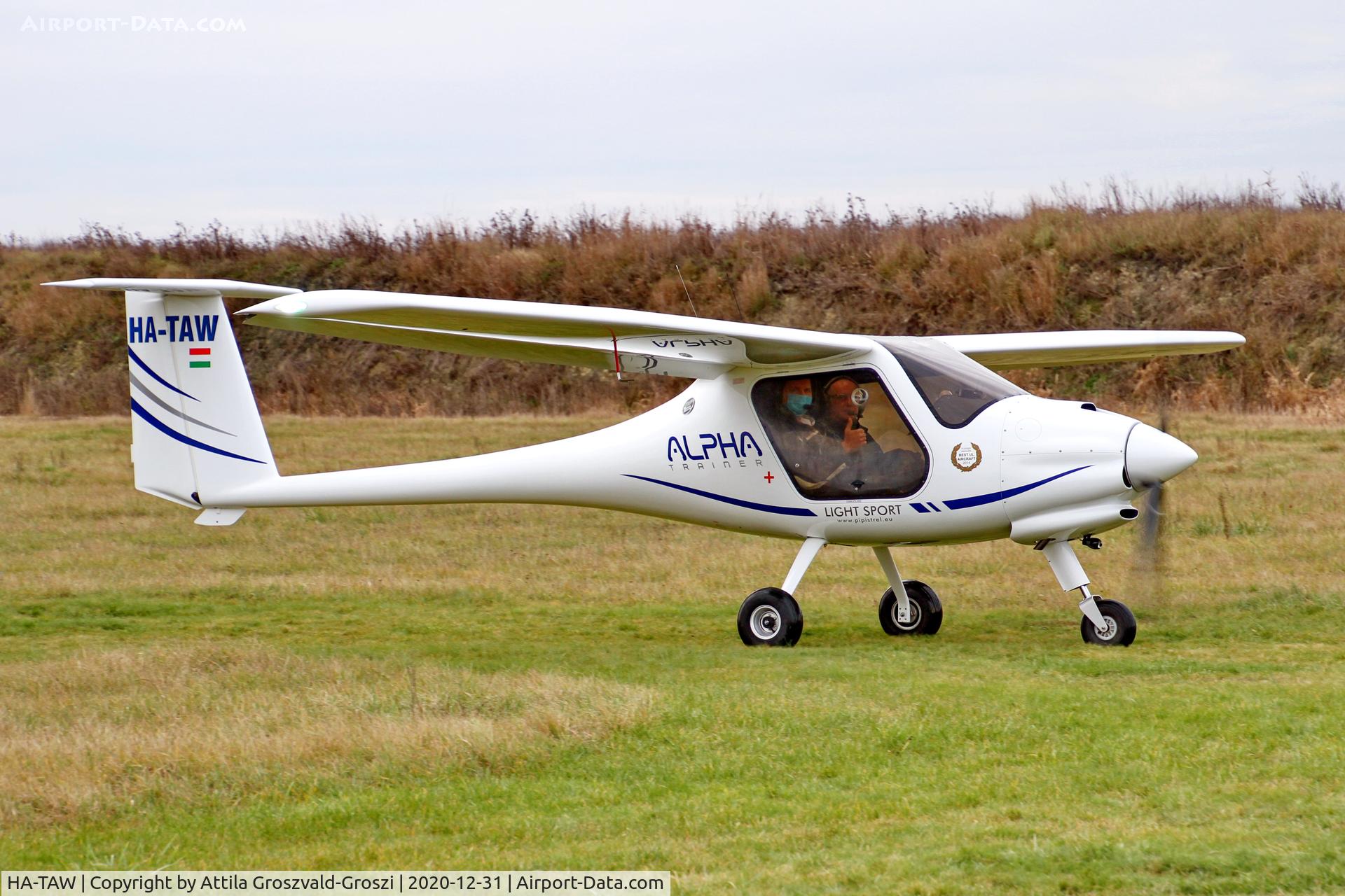 HA-TAW, 2015 Pipistrel Alpha Trainer C/N 697 AT 912, Balatonfökajár Airfield, Hungary