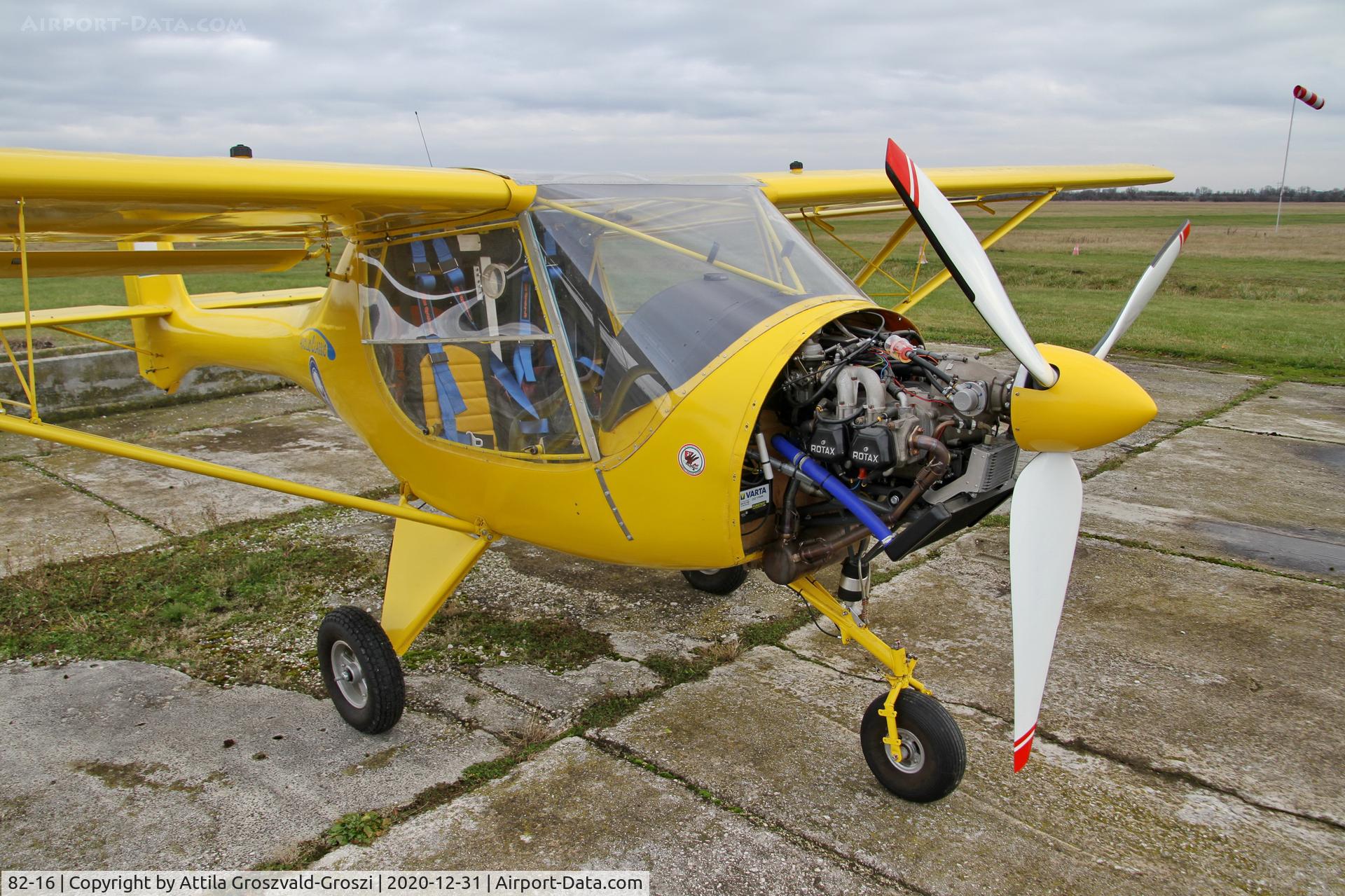 82-16, 2000 Halley Apollo Classic C/N 100900, Balatonfökajár Airfield, Hungary