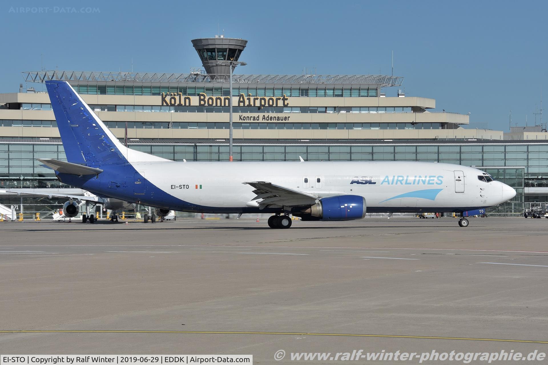 EI-STO, 1996 Boeing 737-43Q C/N 28490, Boeing 737-43Q - AG ABR ASL Airlines Ireland - 28490 - EI-STO - 29.06.2019 - CGN