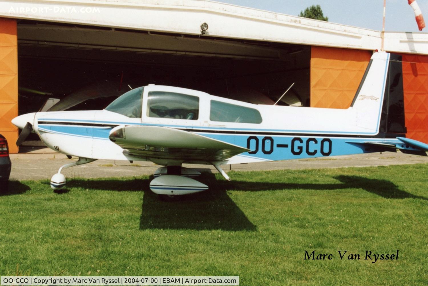 OO-GCO, 1978 Grumman American AA-5A Cheetah C/N AA5A-0526, At Amougies in 2004.