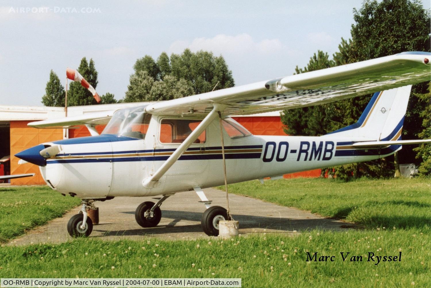 OO-RMB, 1970 Reims FA150K Aerobat C/N 0079, At Amougies in 2004.