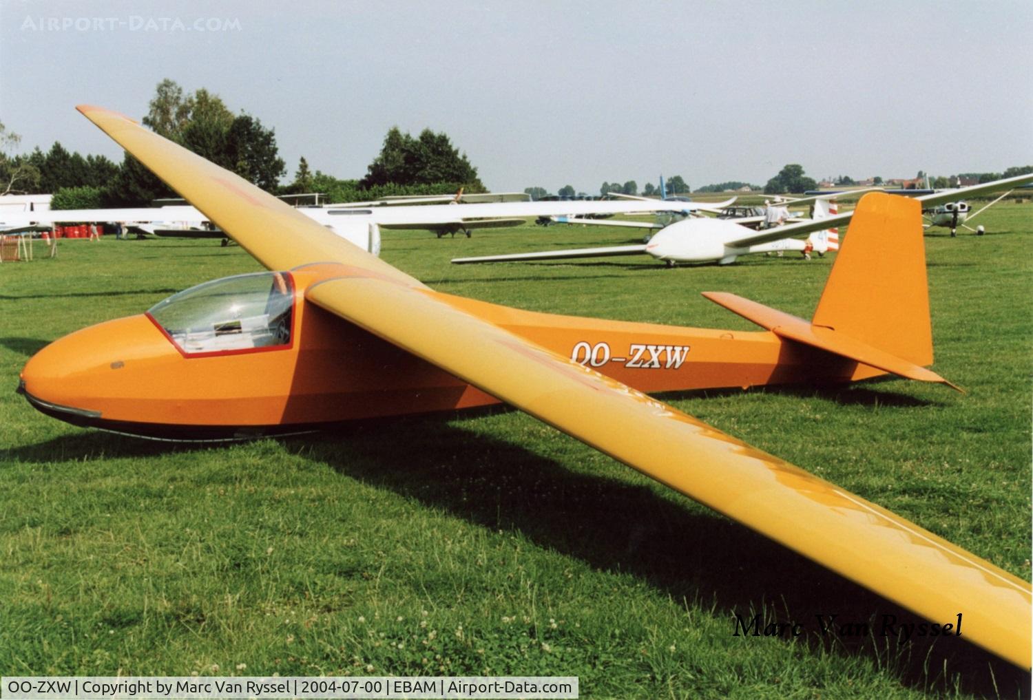 OO-ZXW, 1964 Schleicher Ka-8B C/N 8269, At Amougies in 2004.