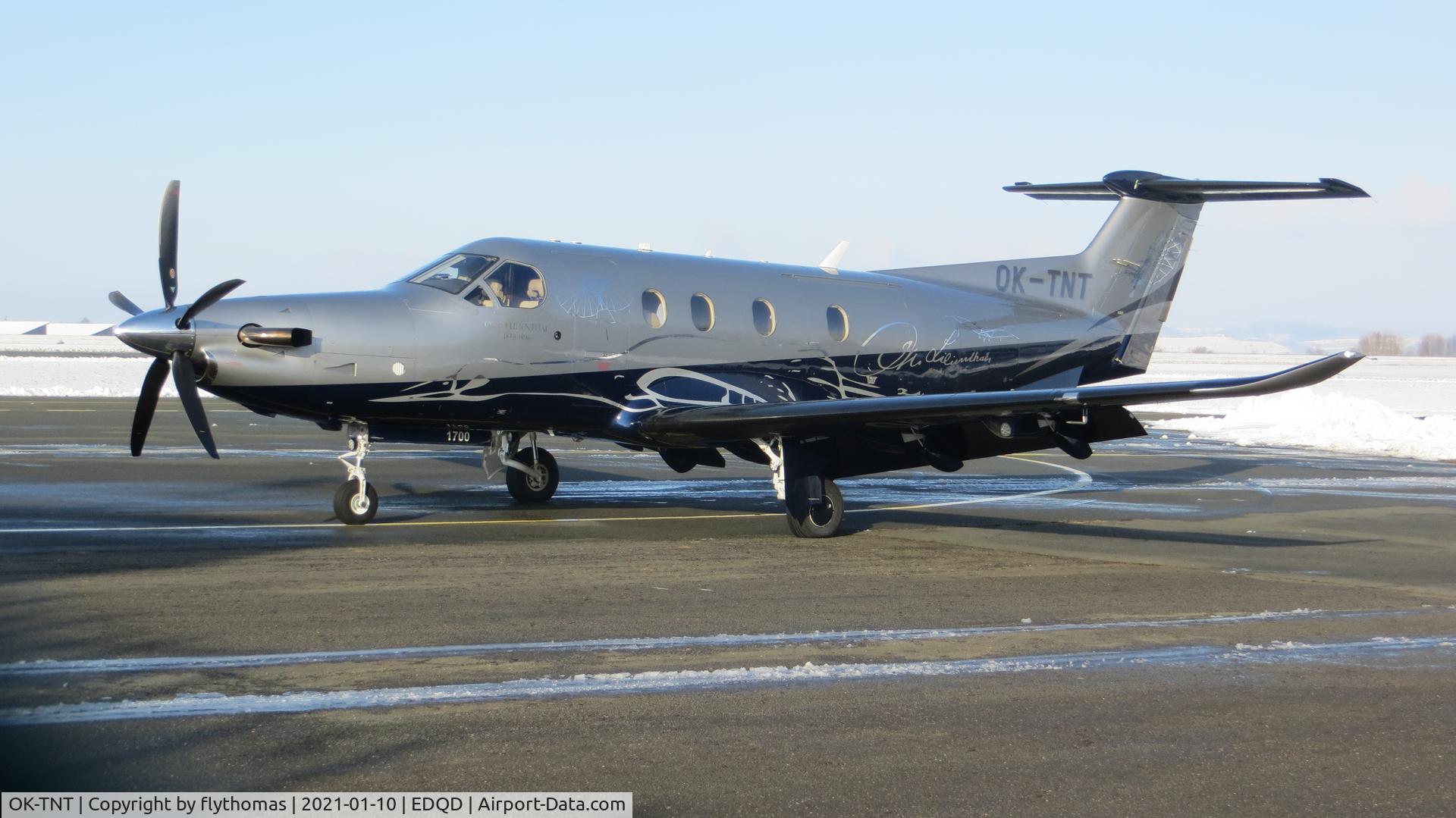 OK-TNT, 2017 Pilatus PC-12/47E C/N 1700, PC-12 OK-TNT Bayreuth Airport