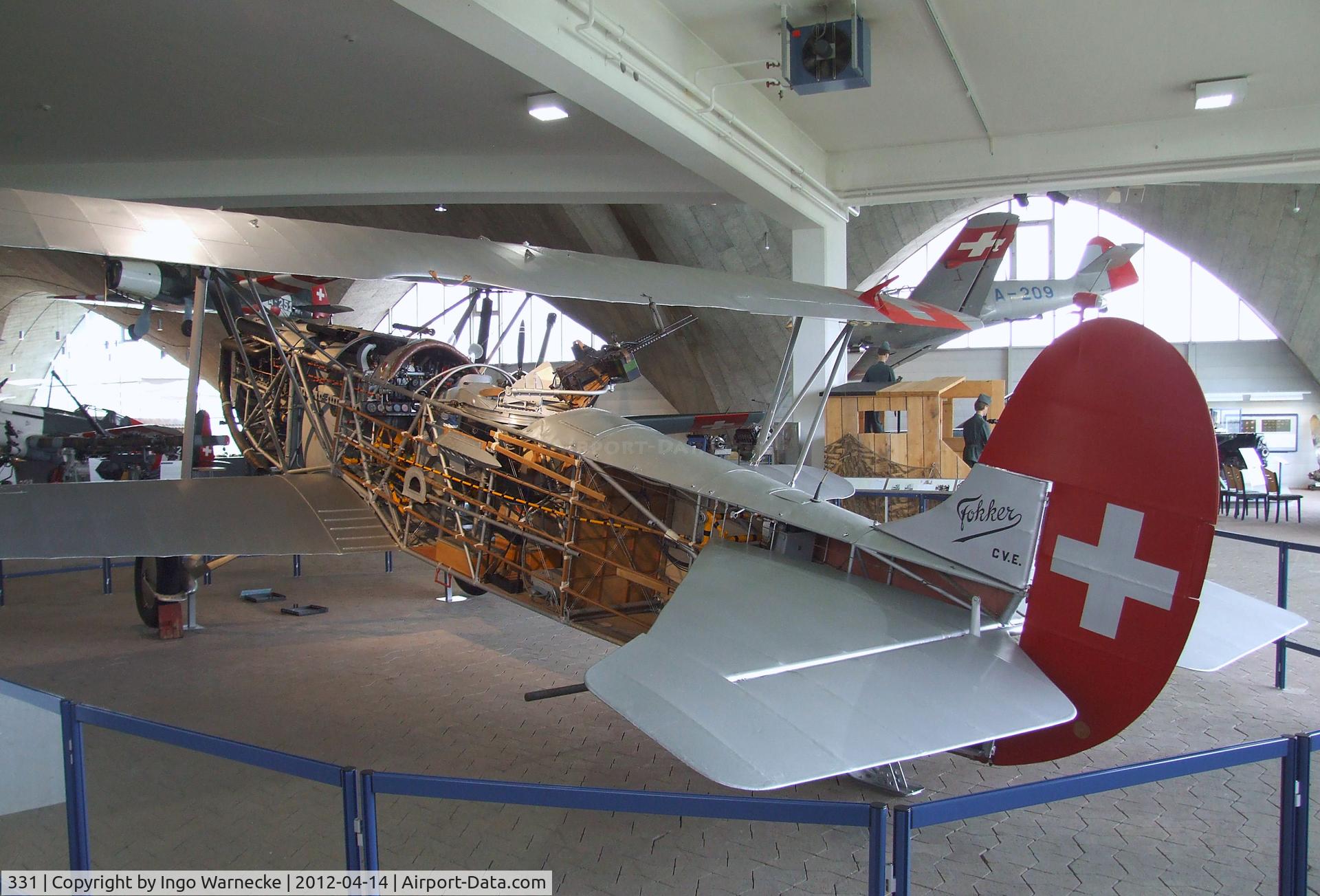 331, Fokker C.VE C/N 5261, Fokker C.V-E at the Flieger-Flab-Museum, Dübendorf