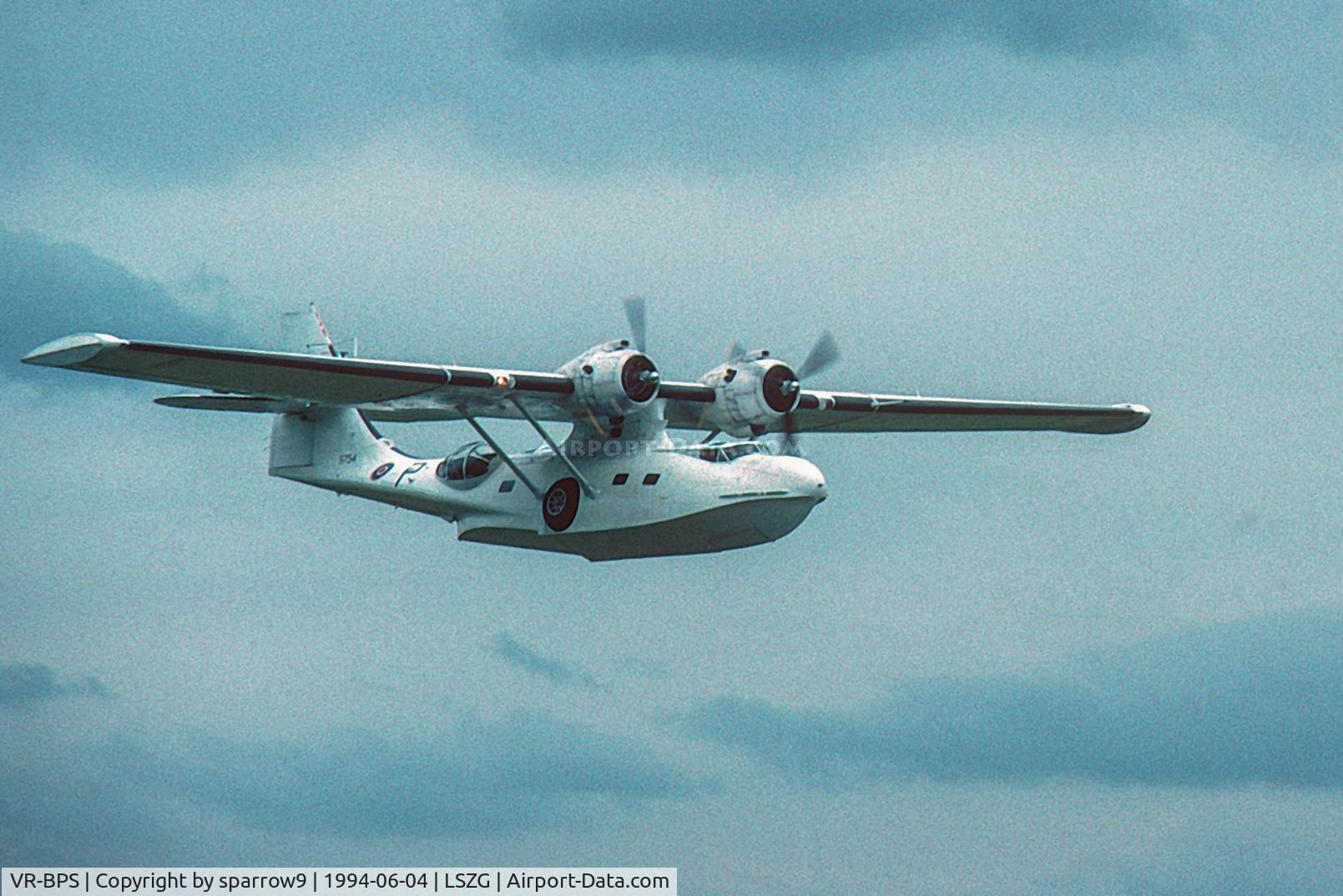 VR-BPS, 1944 Consolidated PBY-5A Catalina C/N 1997, GA-Show Grenchen. Scanned from a slide.