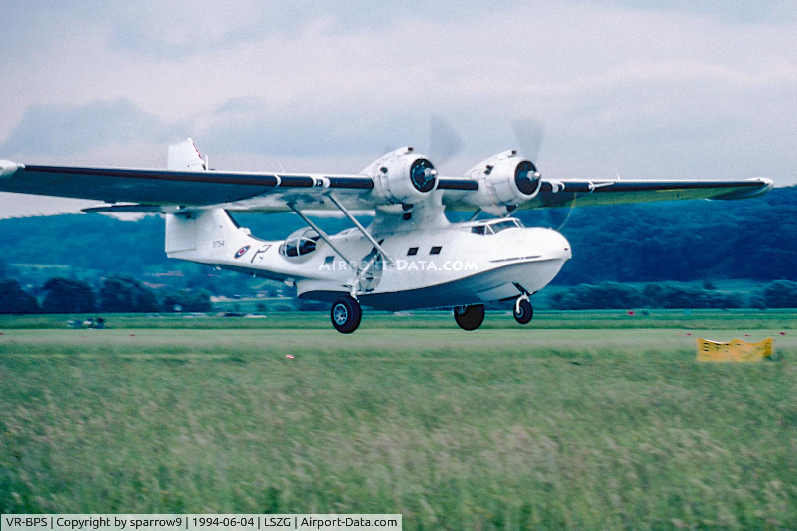 VR-BPS, 1944 Consolidated PBY-5A Catalina C/N 1997, GA-Show Grenchen. Scanned from a slide.