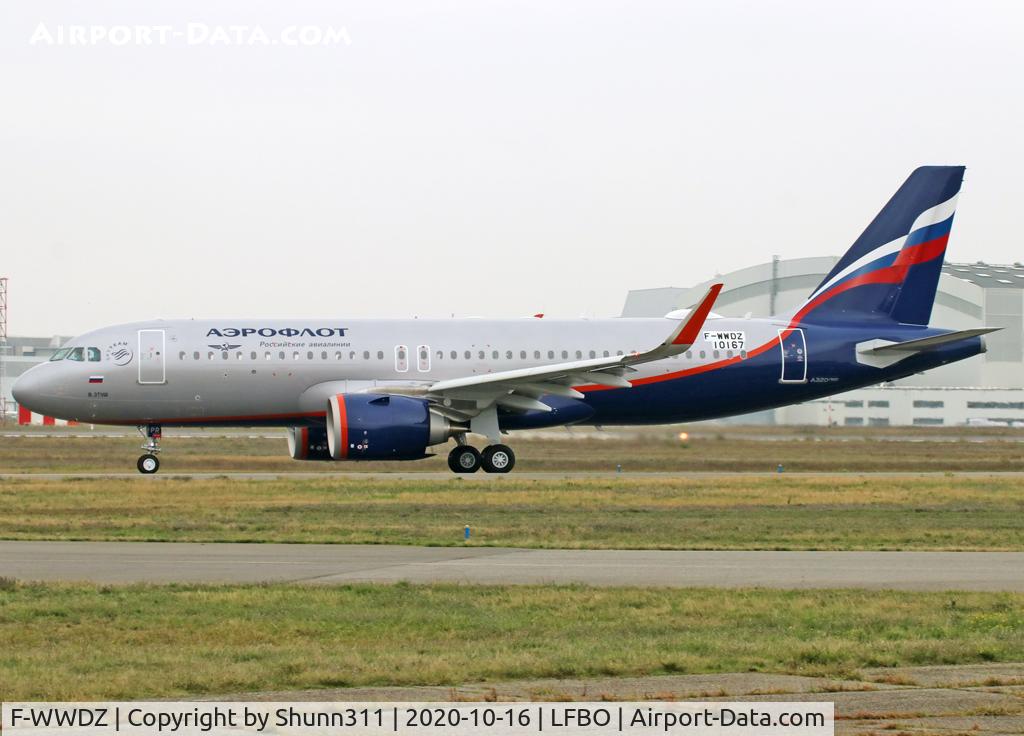 F-WWDZ, 2020 Airbus A320-251N C/N 10167, C/n 10167 - To be VP-BPR