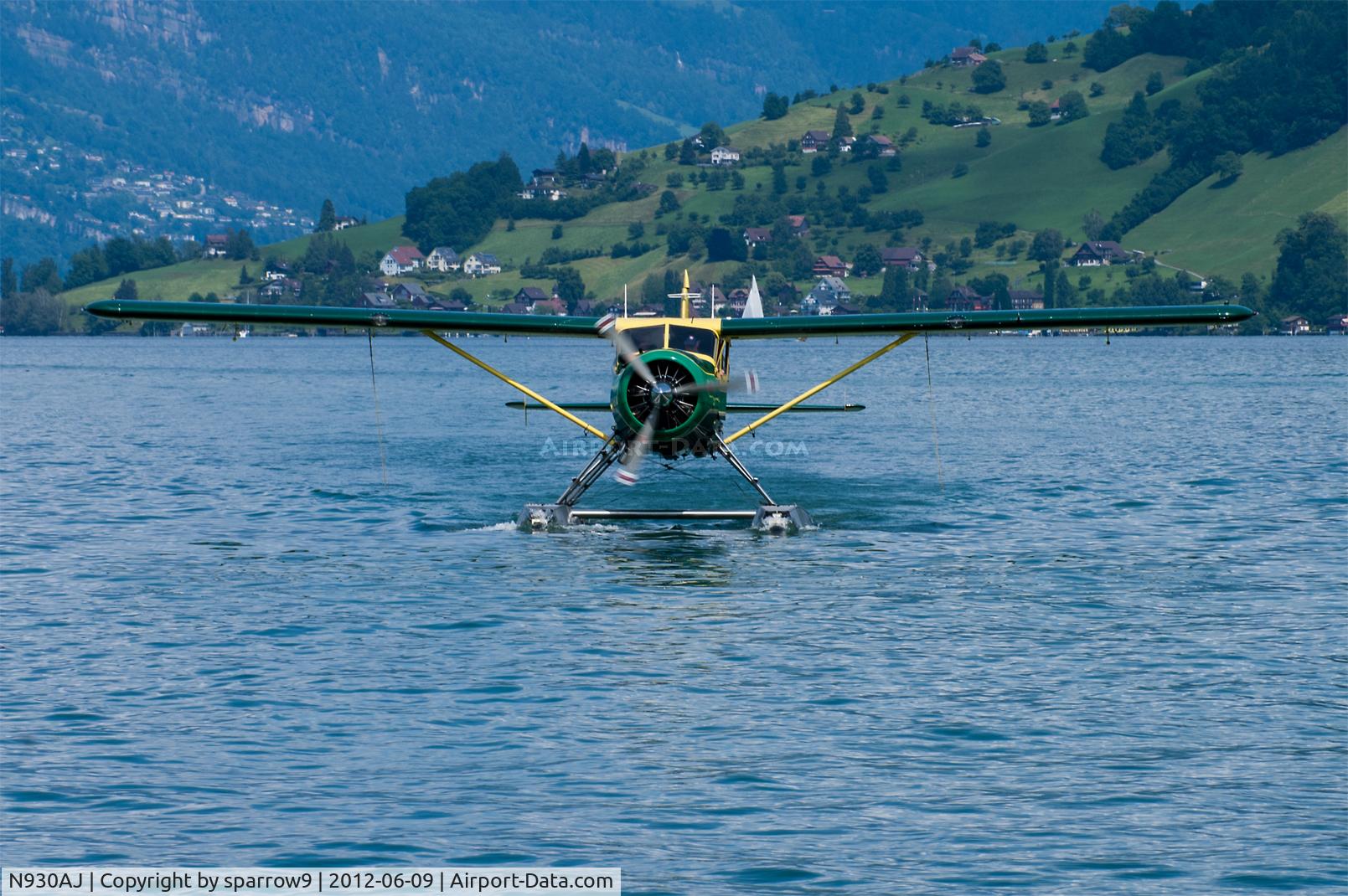 N930AJ, 1957 De Havilland Canada DHC-2 C/N 1286, Hergiswil/Lake of Four Cantons/Switzerland.