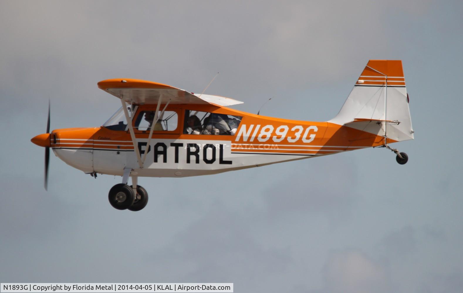 N1893G, 1968 Champion 7ECA Citabria C/N 619, SNF LAL 2014