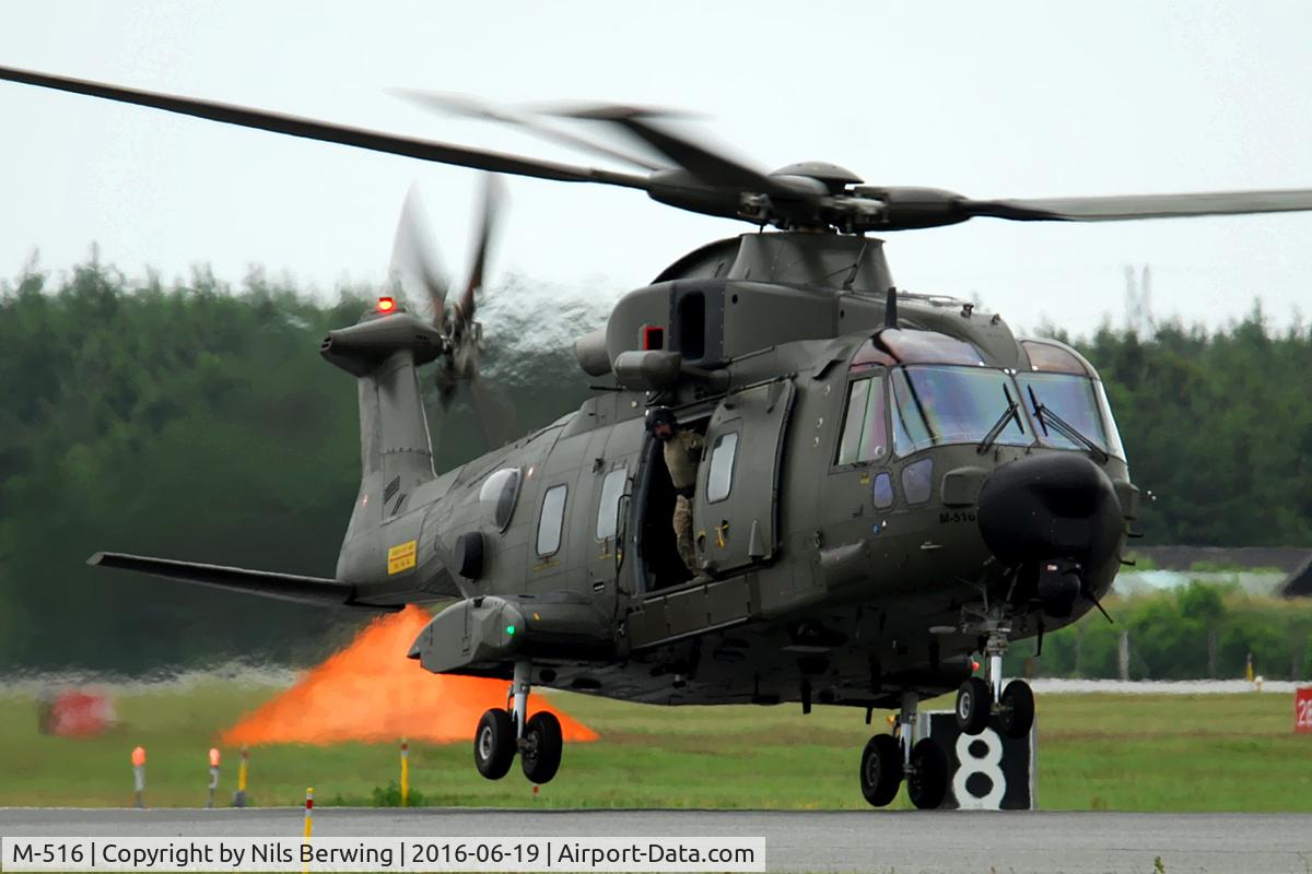M-516, 2009 AgustaWestland EH-101 Mk.512 Merlin Joint Supporter C/N 50223/DEN16, M-516 at Vojens
