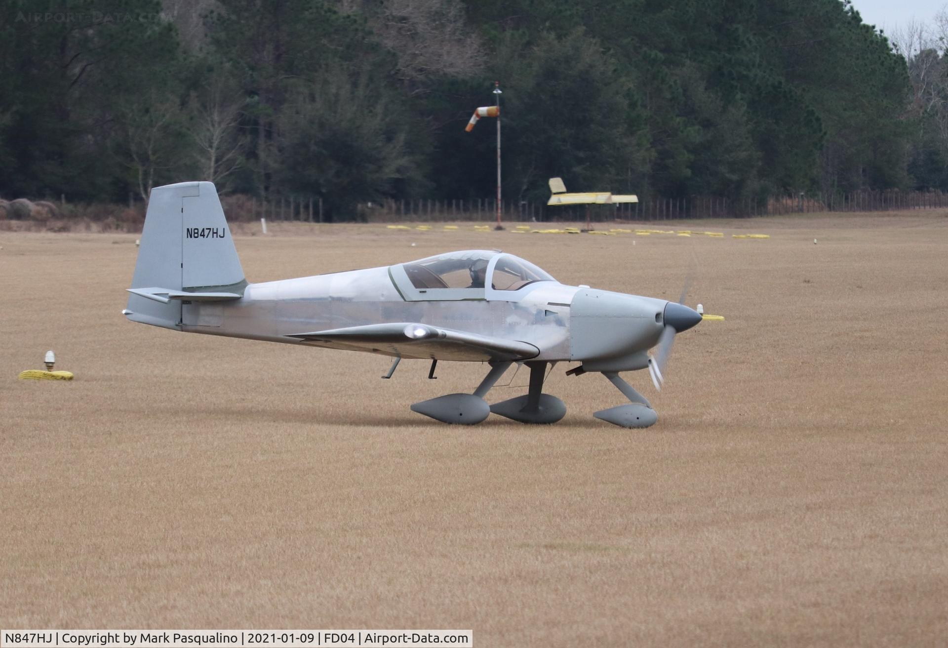 N847HJ, 2020 Vans RV-7A C/N 74293, Vans RV-7A