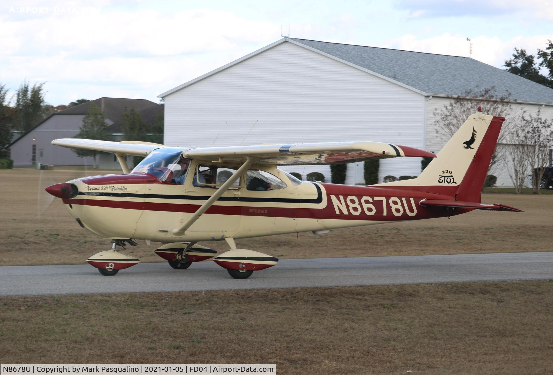 N8678U, 1965 Cessna 172F C/N 17252581, Cessna 172F
