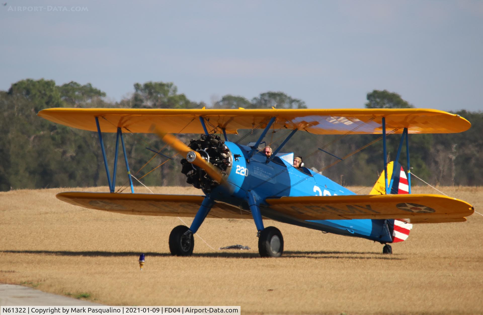 N61322, 1941 Boeing A75N1(PT17) C/N 75-1635, Stearman