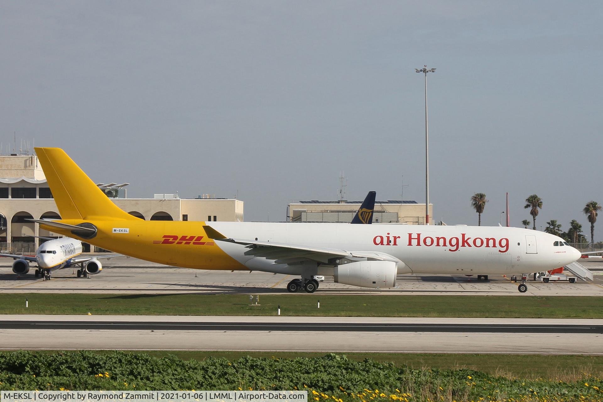 M-EKSL, Airbus A330-343(P2F) C/N 1124, A330 M-EKSL Air Hong Kong