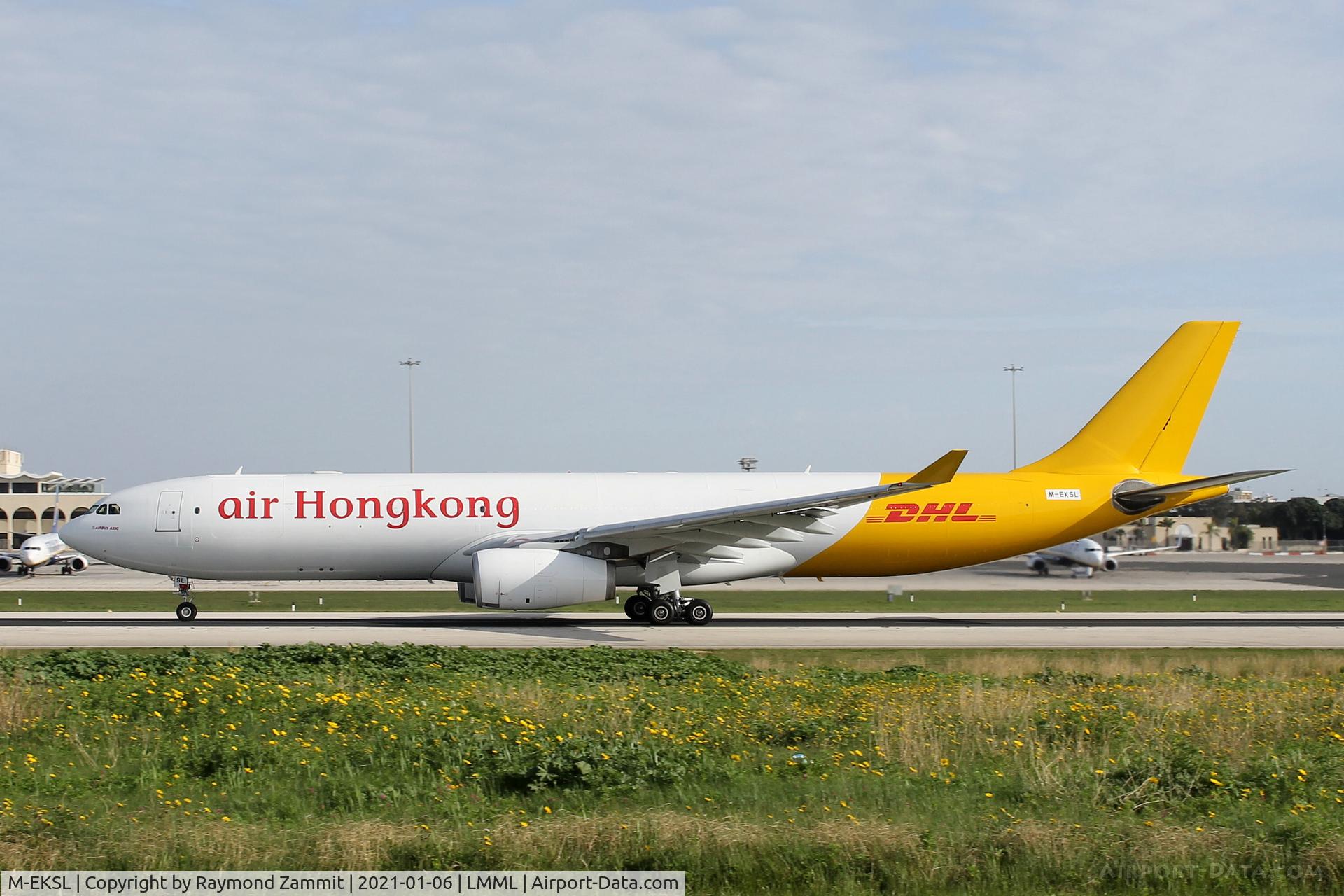 M-EKSL, Airbus A330-343(P2F) C/N 1124, A330 M-EKSL Air Hong Kong