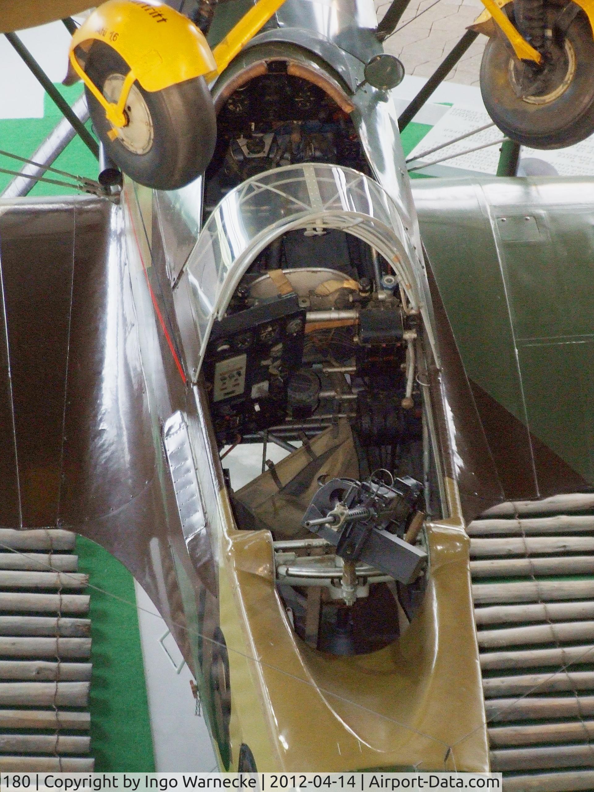 180, EKW C-35 C/N 395, EKW C-35 at the Flieger-Flab-Museum, Dübendorf  #c