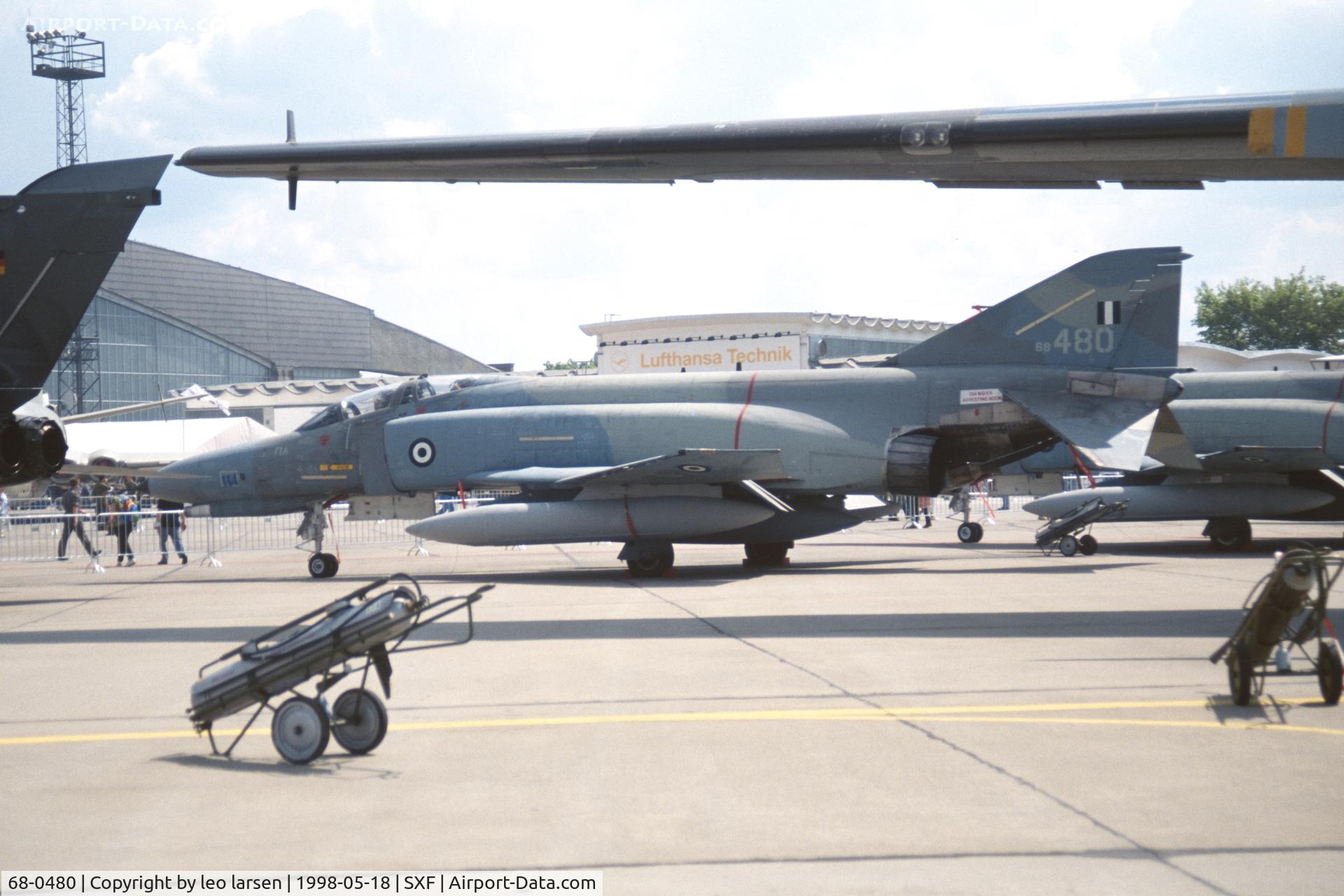 68-0480, 1968 McDonnell Douglas F-4E Phantom II C/N 3650, Berlin Air Show 18.5.1998.Ex USAF aircraft