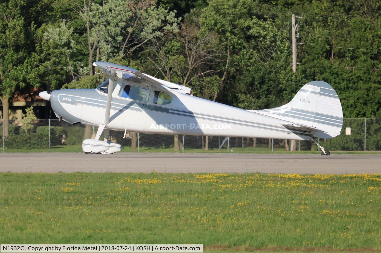 N1932C, 1953 Cessna 170B C/N 26077, EAA OSH 2018