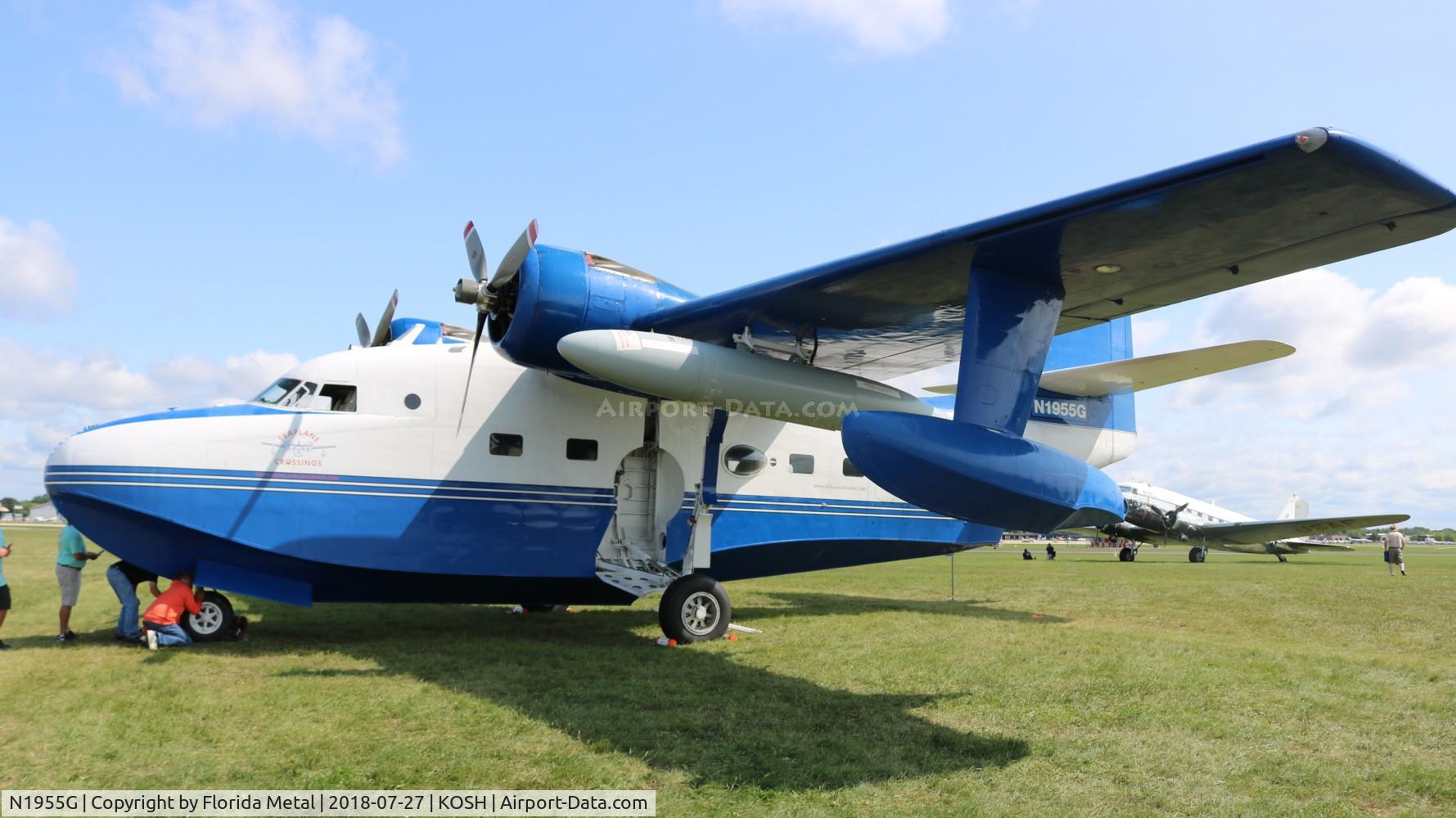 N1955G, 1954 Grumman HU-16C (UF-1) Albatross Albatross C/N 406, EAA OSH 2018