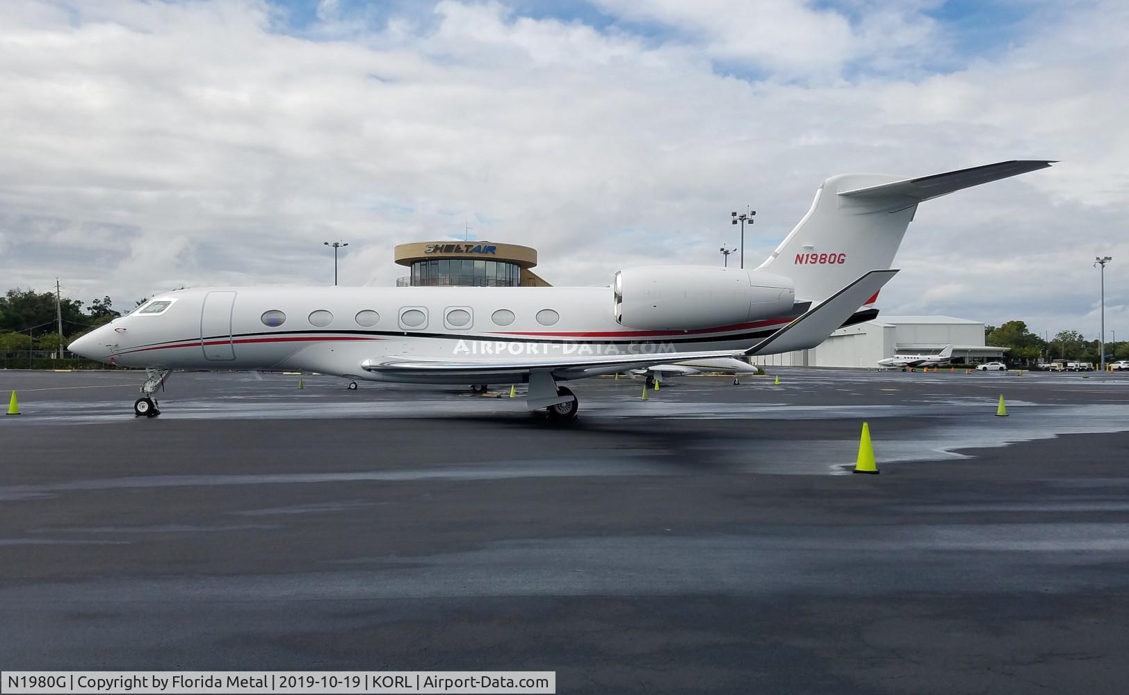 N1980G, 2018 Gulfstream Aerospace GVII-G500 C/N 72013, ORL spotting 2019