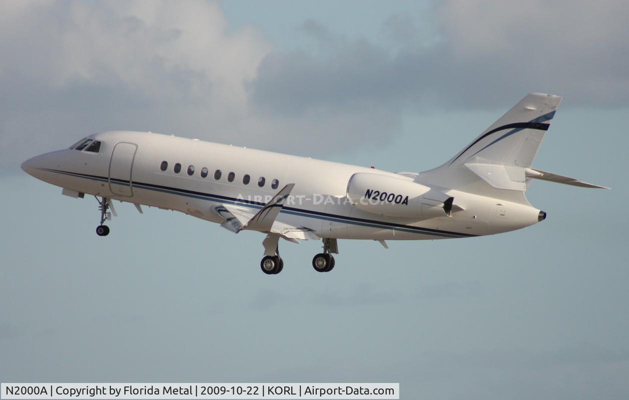 N2000A, 2008 Dassault Falcon 2000EX C/N 170, NBAA ORL 2009