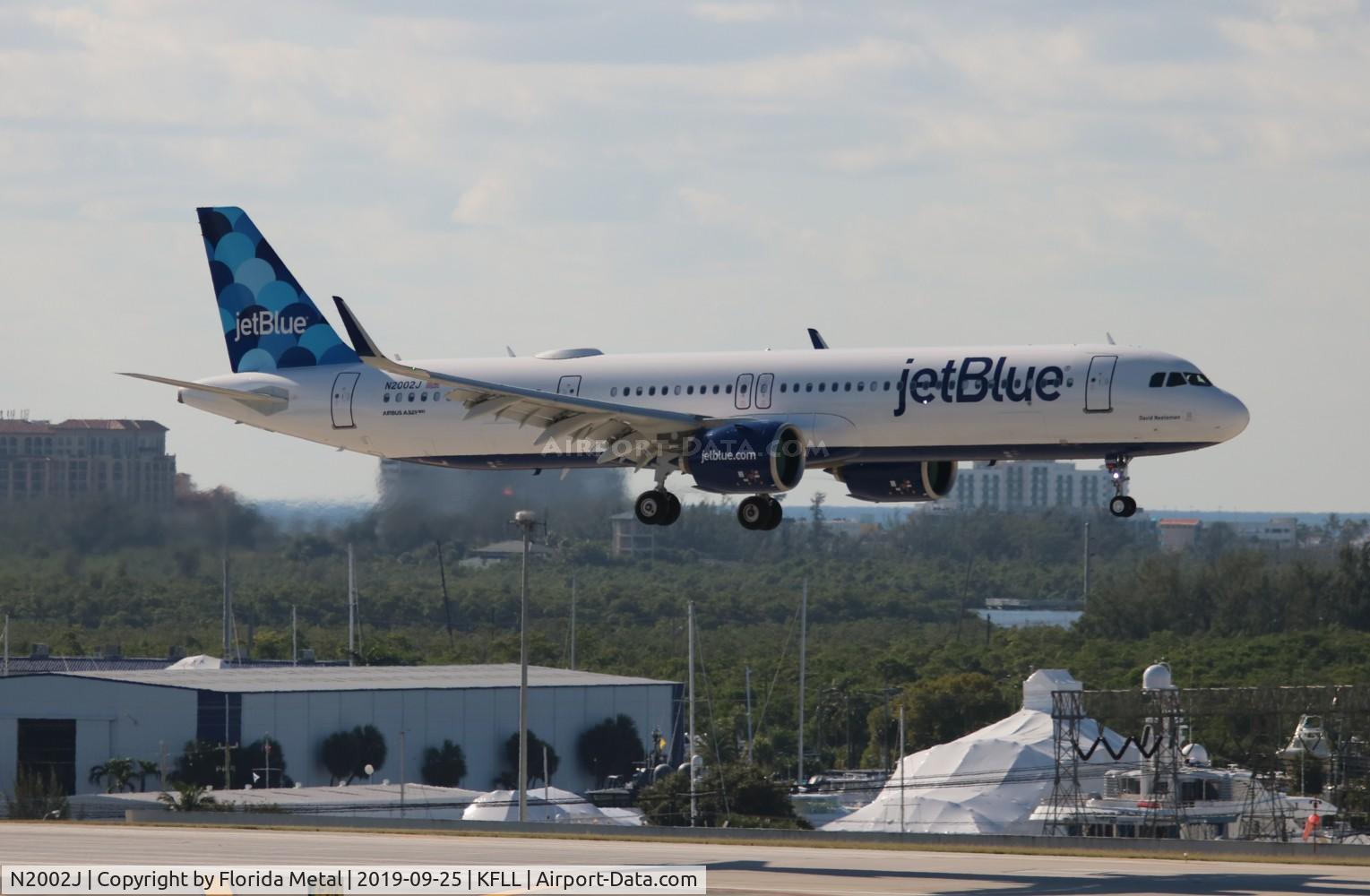 N2002J, 2019 Airbus A321-271NX C/N 8823, FLL spotting 2019