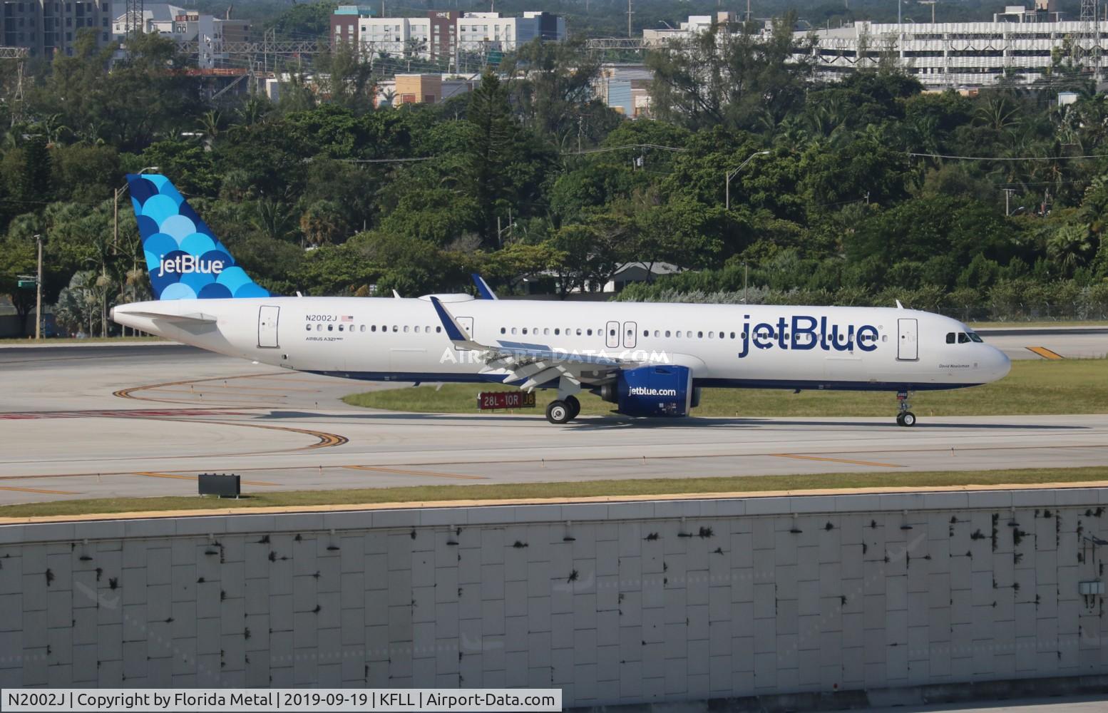 N2002J, 2019 Airbus A321-271NX C/N 8823, FLL spotting 2019