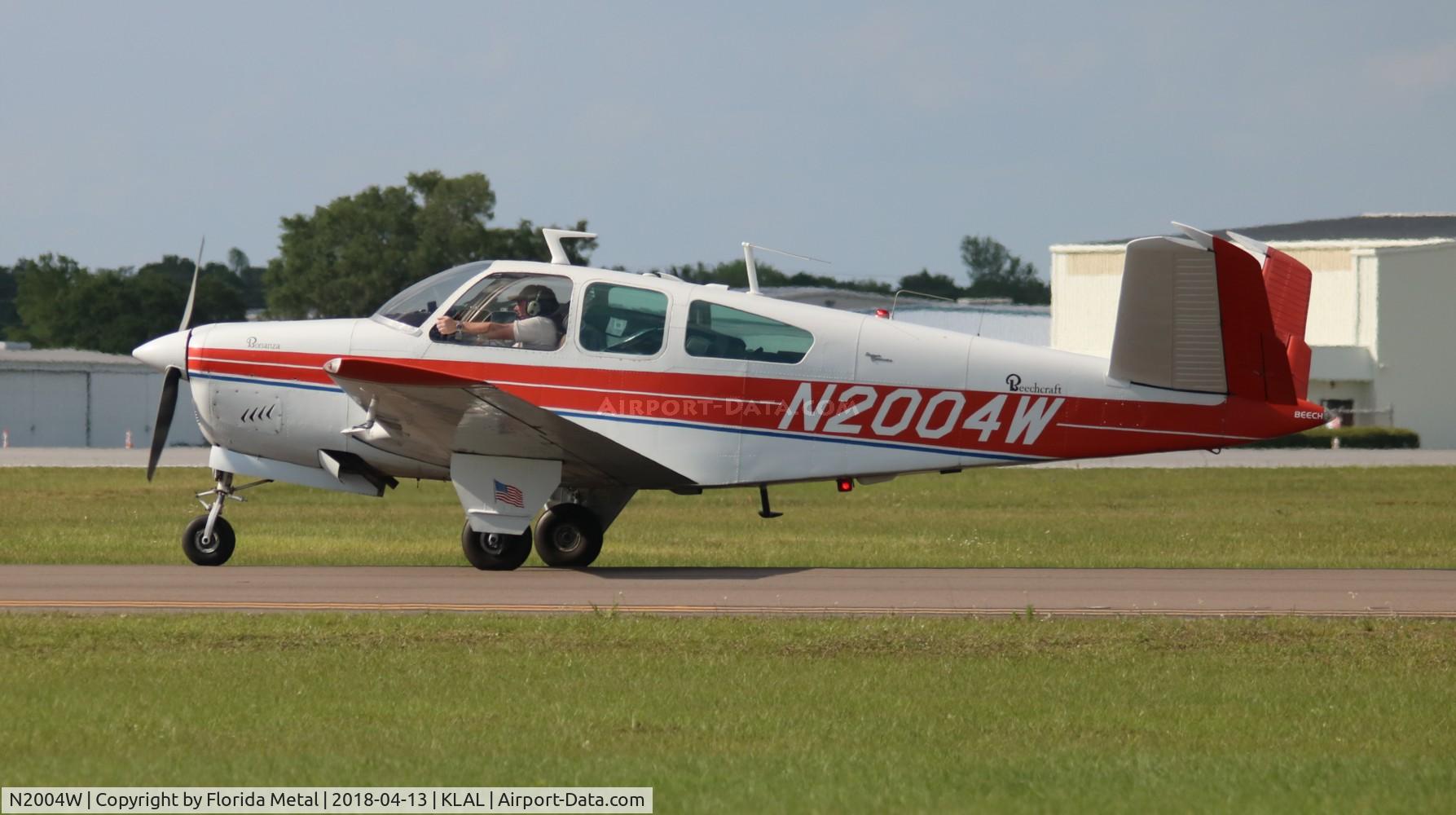 N2004W, 1965 Beech S35 Bonanza C/N D-7966, SNF LAL 2018