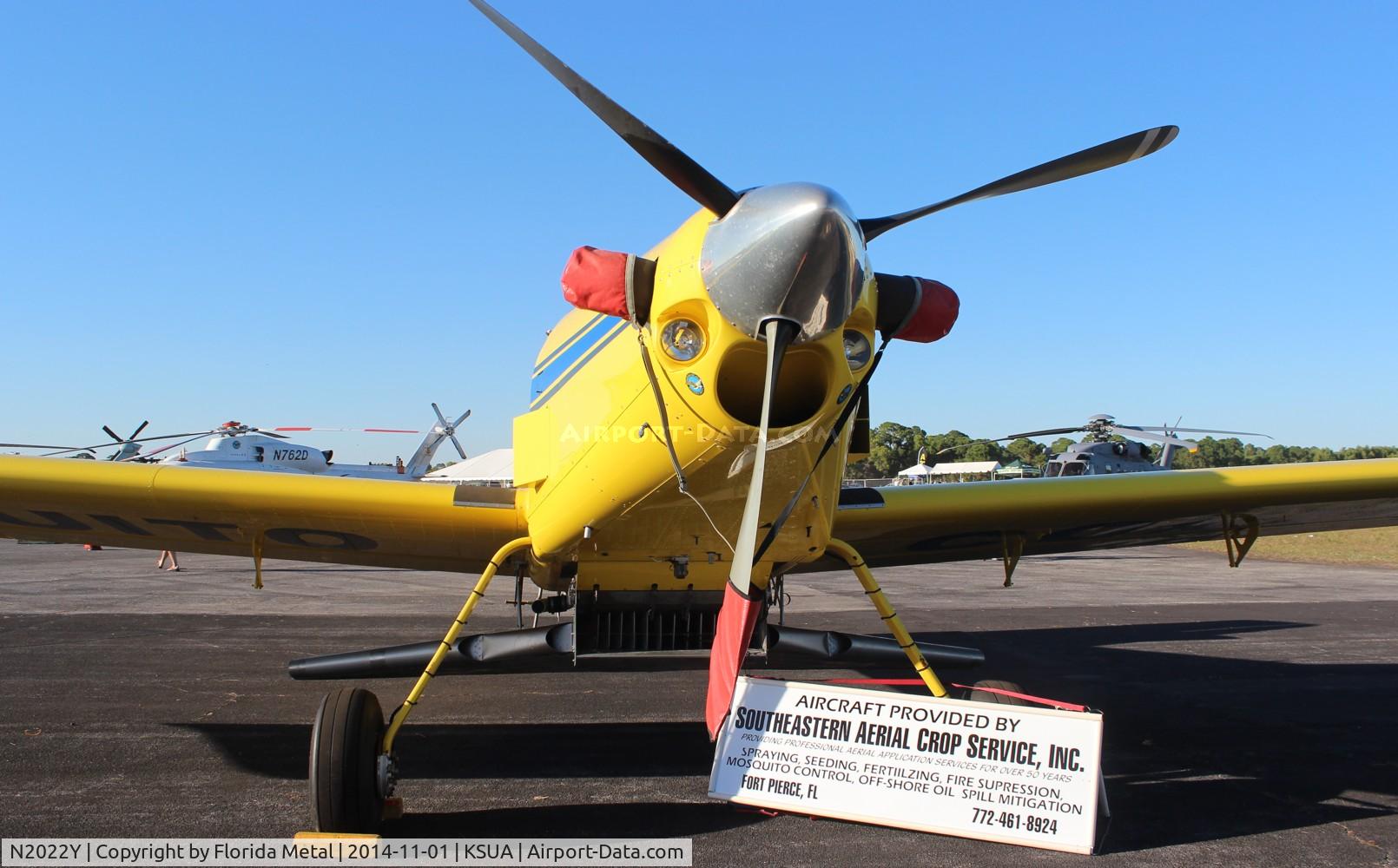 N2022Y, Air Tractor Inc AT-502B C/N 502B-2760, Stuart 2014
