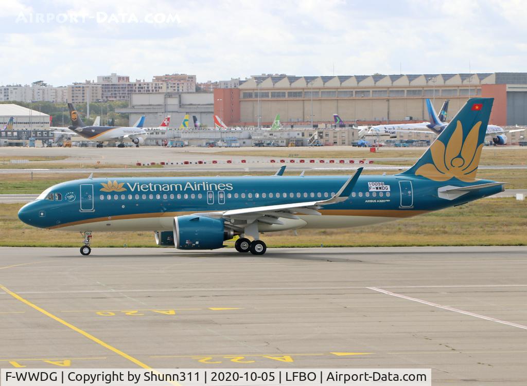 F-WWDG, 2020 Airbus A320-272N C/N 10098, C/n 10098 - To be VN-A513