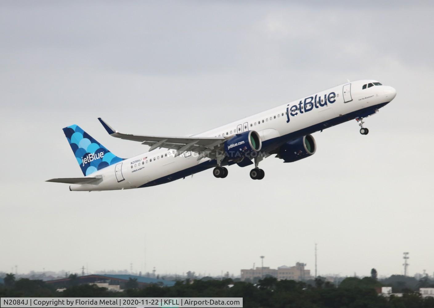 N2084J, 2020 Airbus A321-271NX C/N 10029, JetBlue