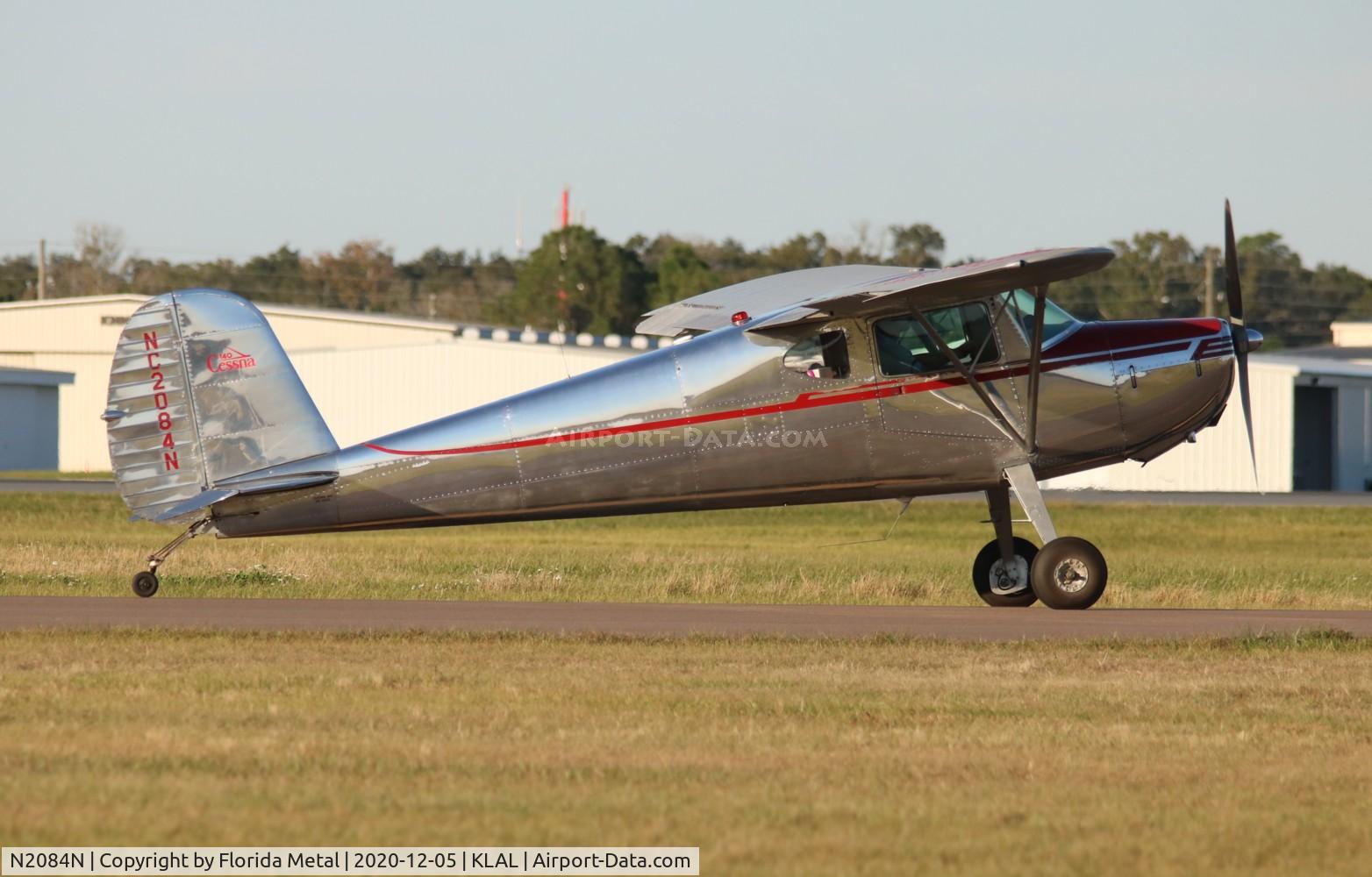 N2084N, 1947 Cessna 140 C/N 12320, Sun N Fun 2020