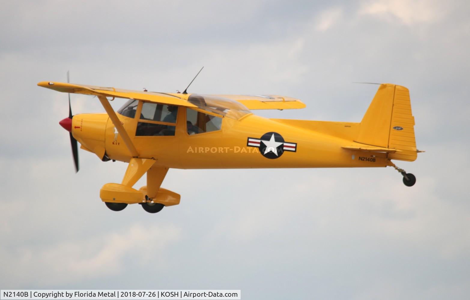 N2140B, 1949 Luscombe T-8F Silvaire C/N 6567, EAA OSH 2018