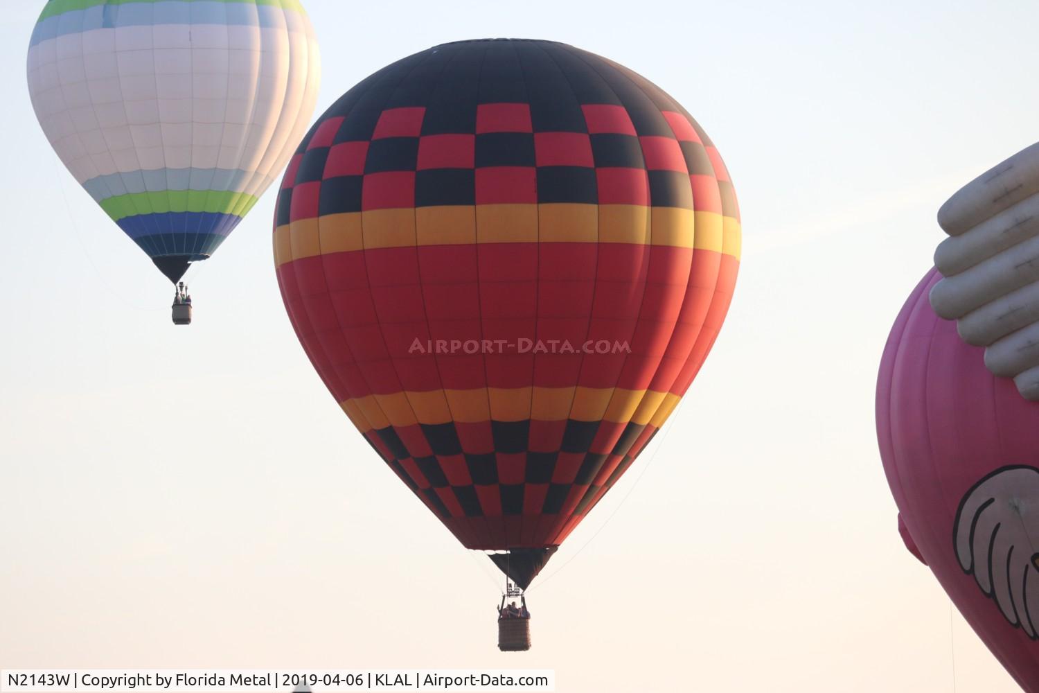 N2143W, 2008 Head Balloons AX9-118 C/N 373, SNF LAL 2019