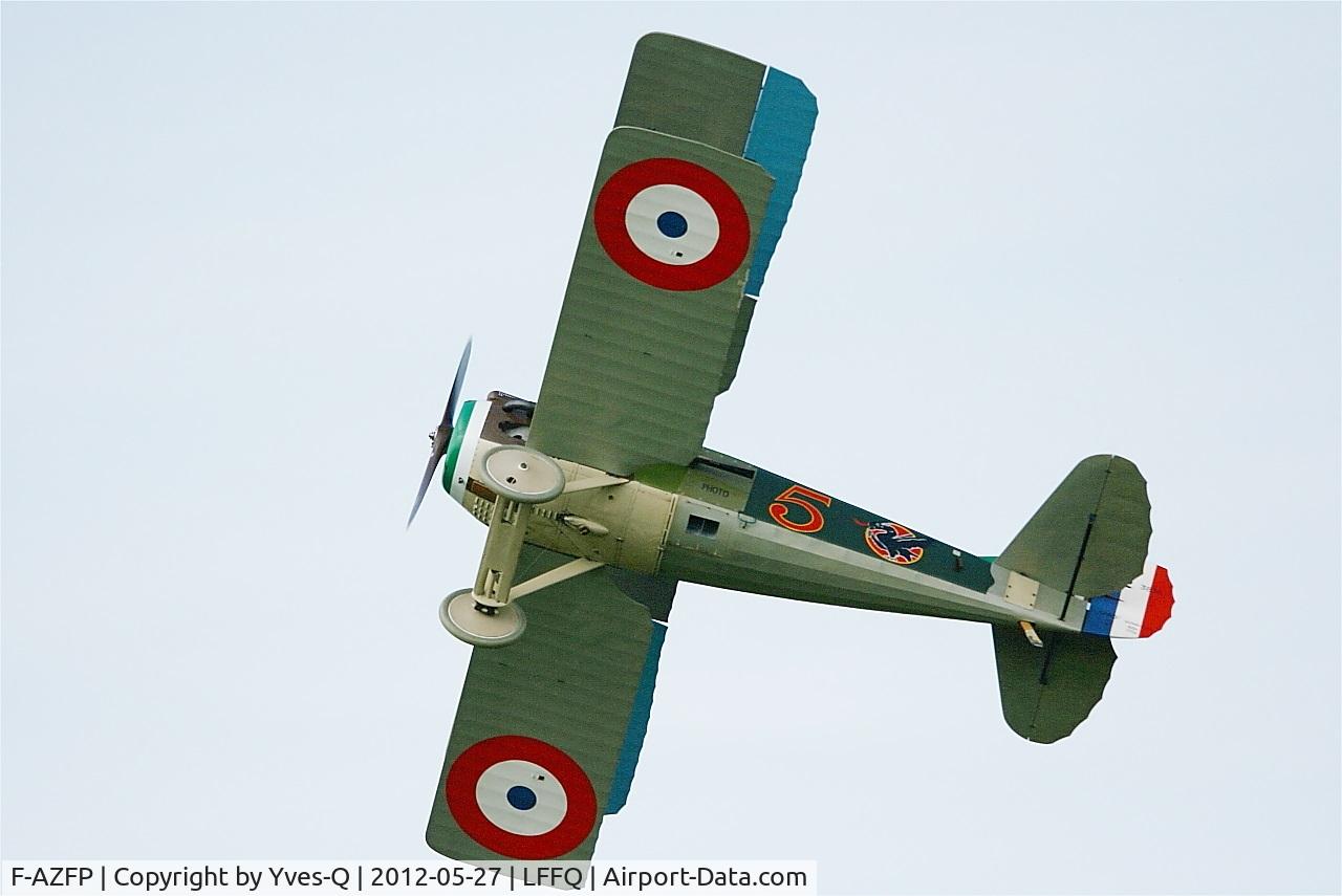F-AZFP, SPAD S-XIII C1 C/N 4377, Spad XIII C1, On display , La Ferté-Alais Airfield (LFFQ) Air Show 2012