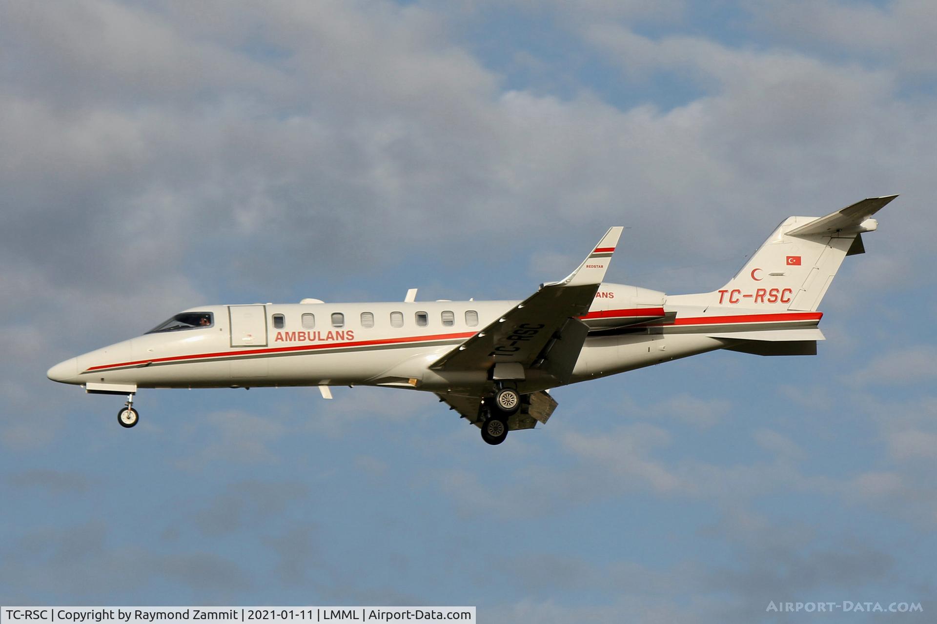 TC-RSC, 2011 Learjet 45 C/N 45-432, Bombardier Learjet 45 TC-RSC Redstar Aviation