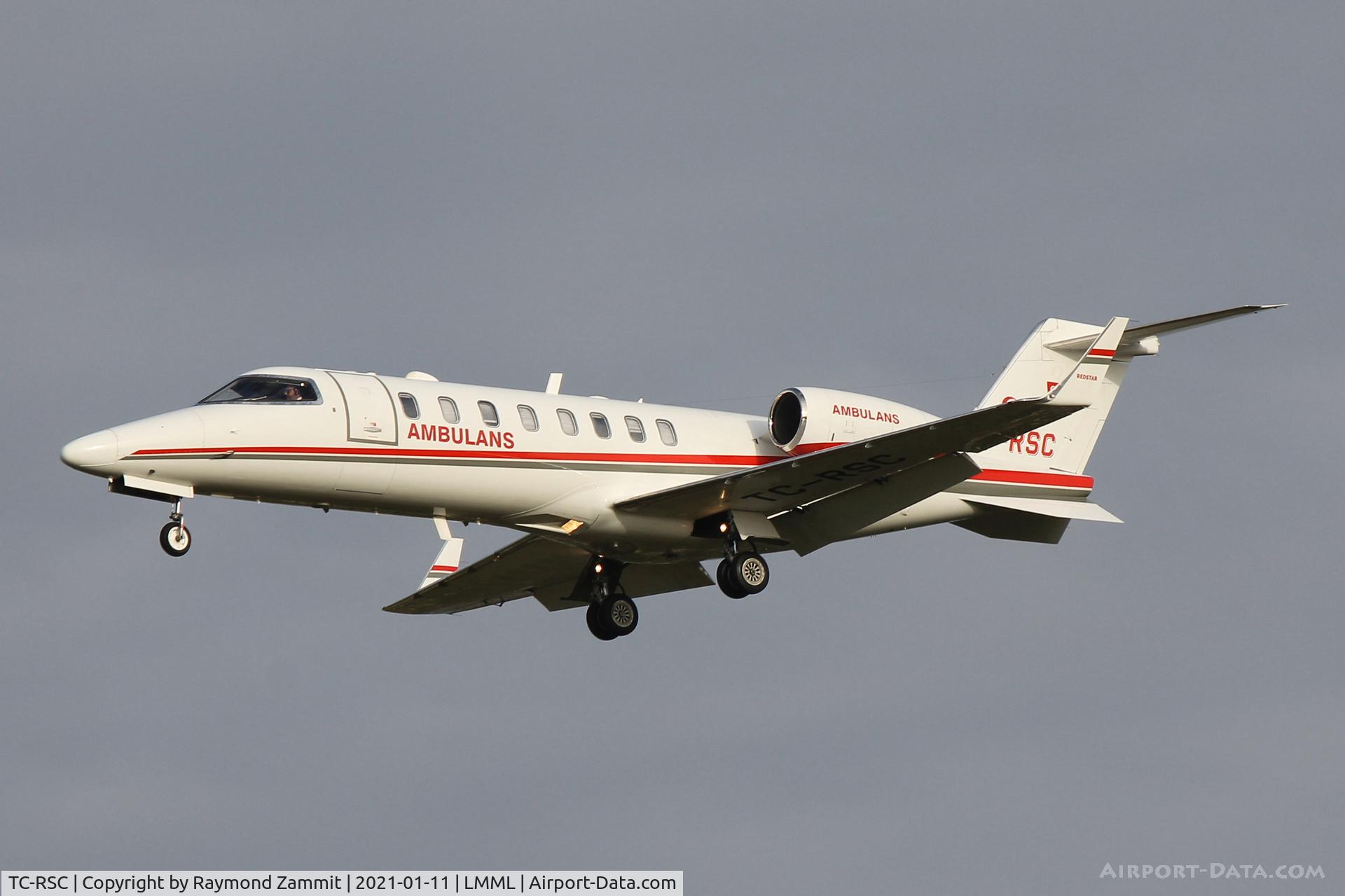 TC-RSC, 2011 Learjet 45 C/N 45-432, Bombardier Learjet 45 TC-RSC Redstar Aviation