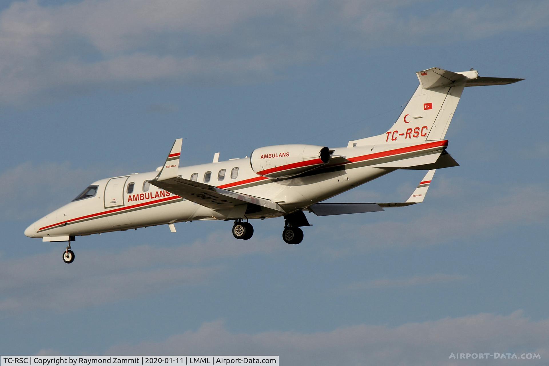 TC-RSC, 2011 Learjet 45 C/N 45-432, Bombardier Learjet 45 TC-RSC Redstar Aviation